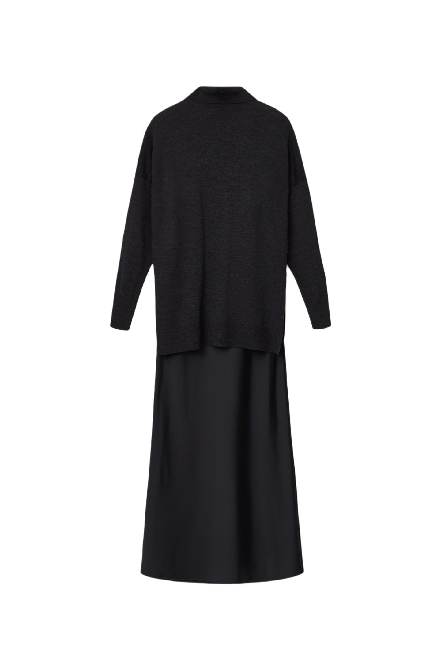 JUNO DRESS SHADOW BLACK 7