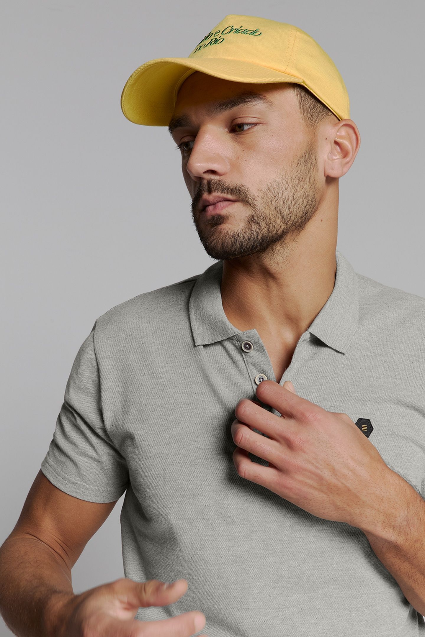 POLO MELANGE GREY MELANGE 2