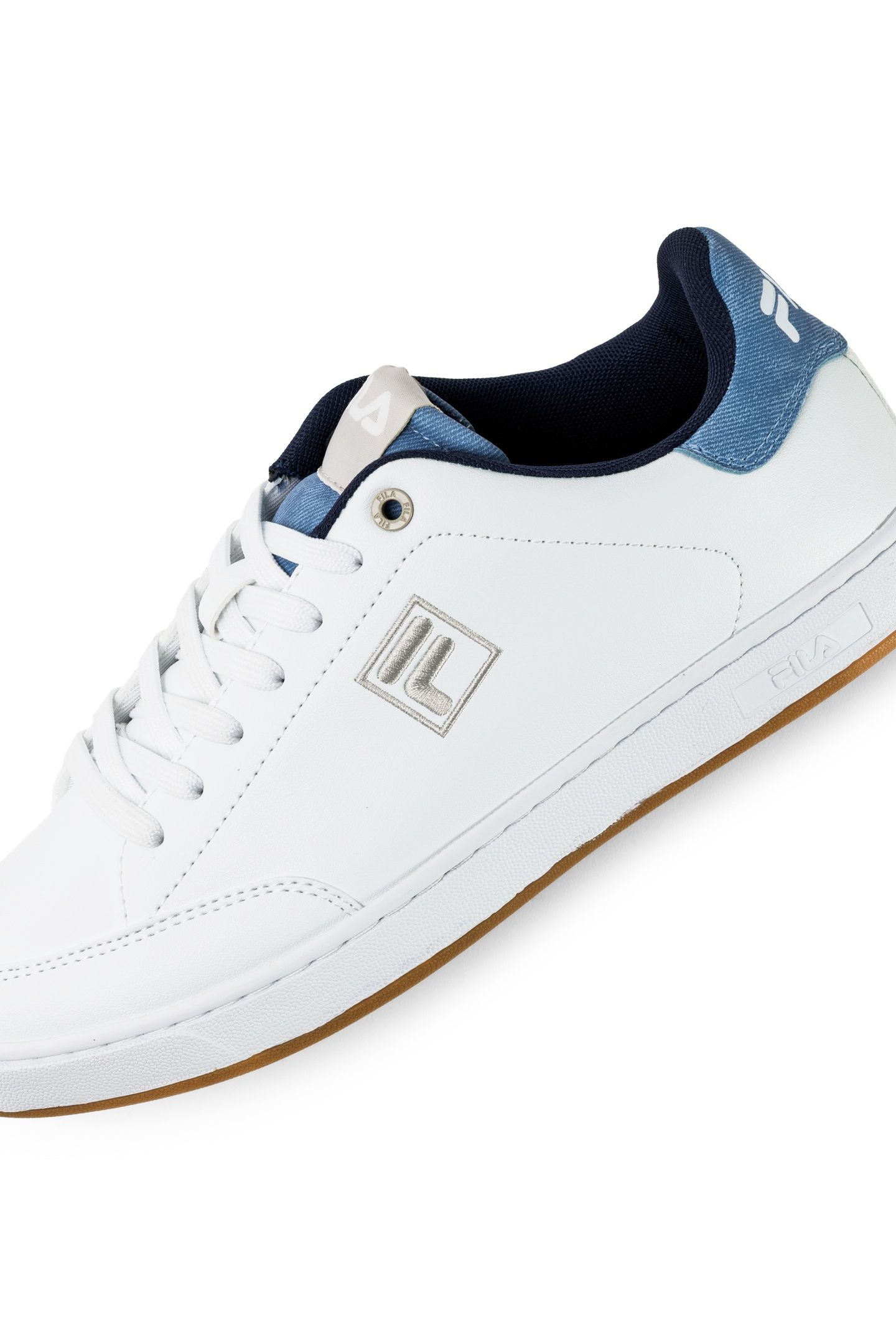 COURTBAY F WHITE-GRAY VIOLET-FILA NAVY 2