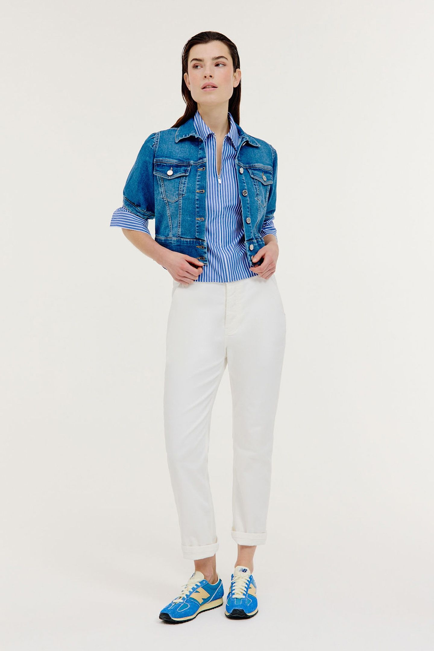BARAN JACKET MID BLUE JEANS 2