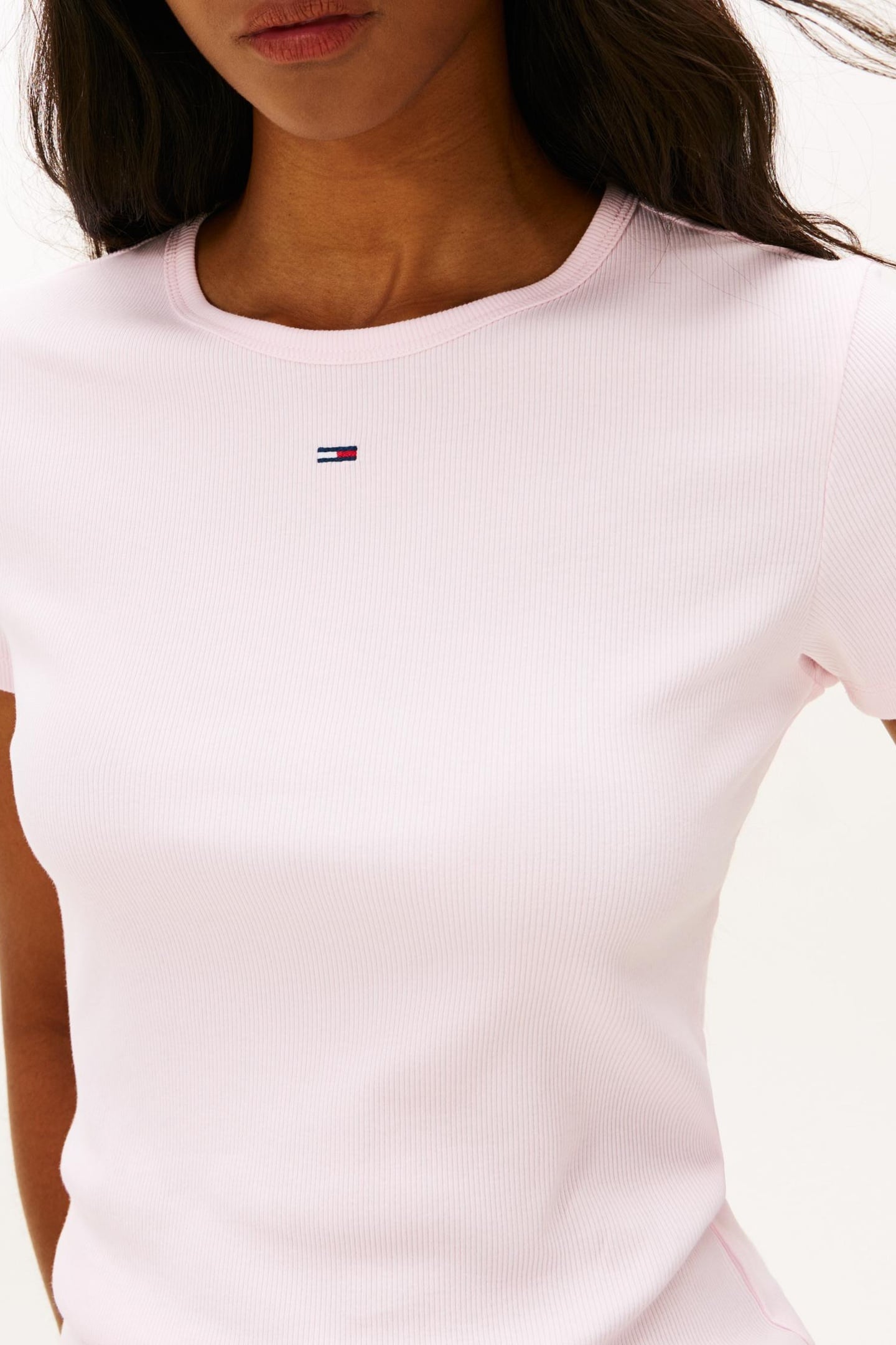 SLIM ESSENTIAL T-SHIRT LIGHT PINK 5