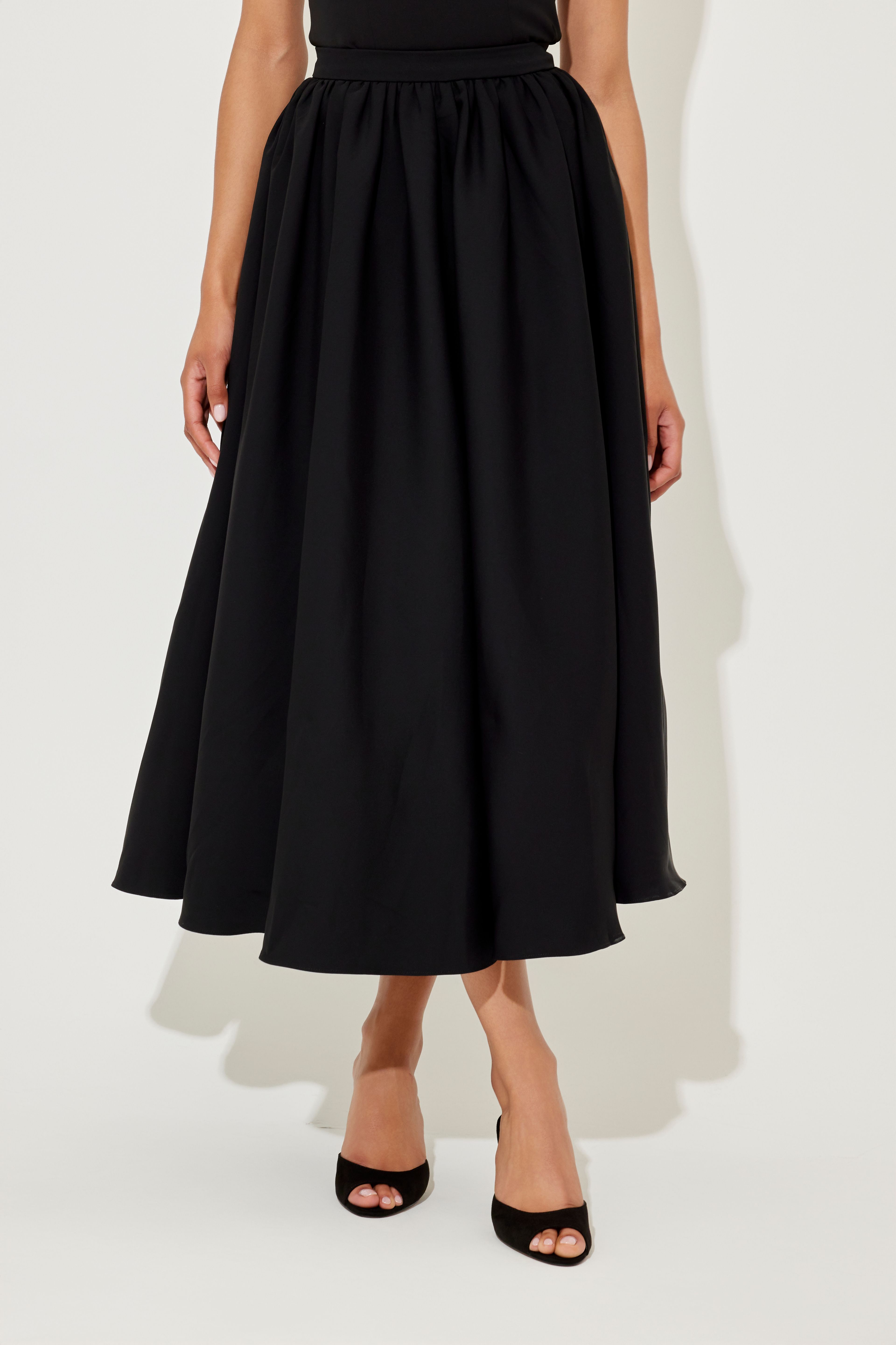 MAXI SKIRT BLACK 2