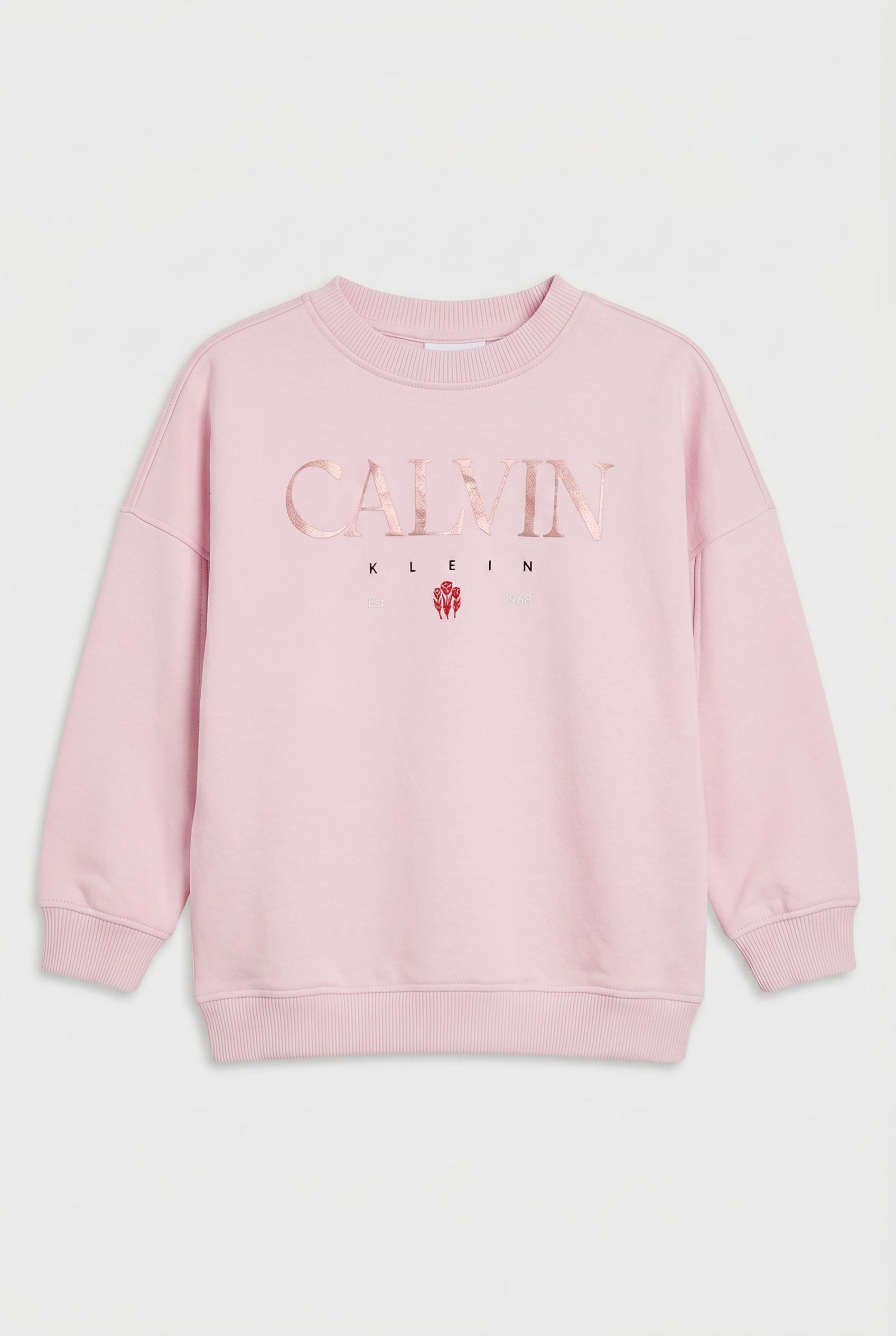 GIRLS MULTI COLOR SWEATER PEARLY PINK 1
