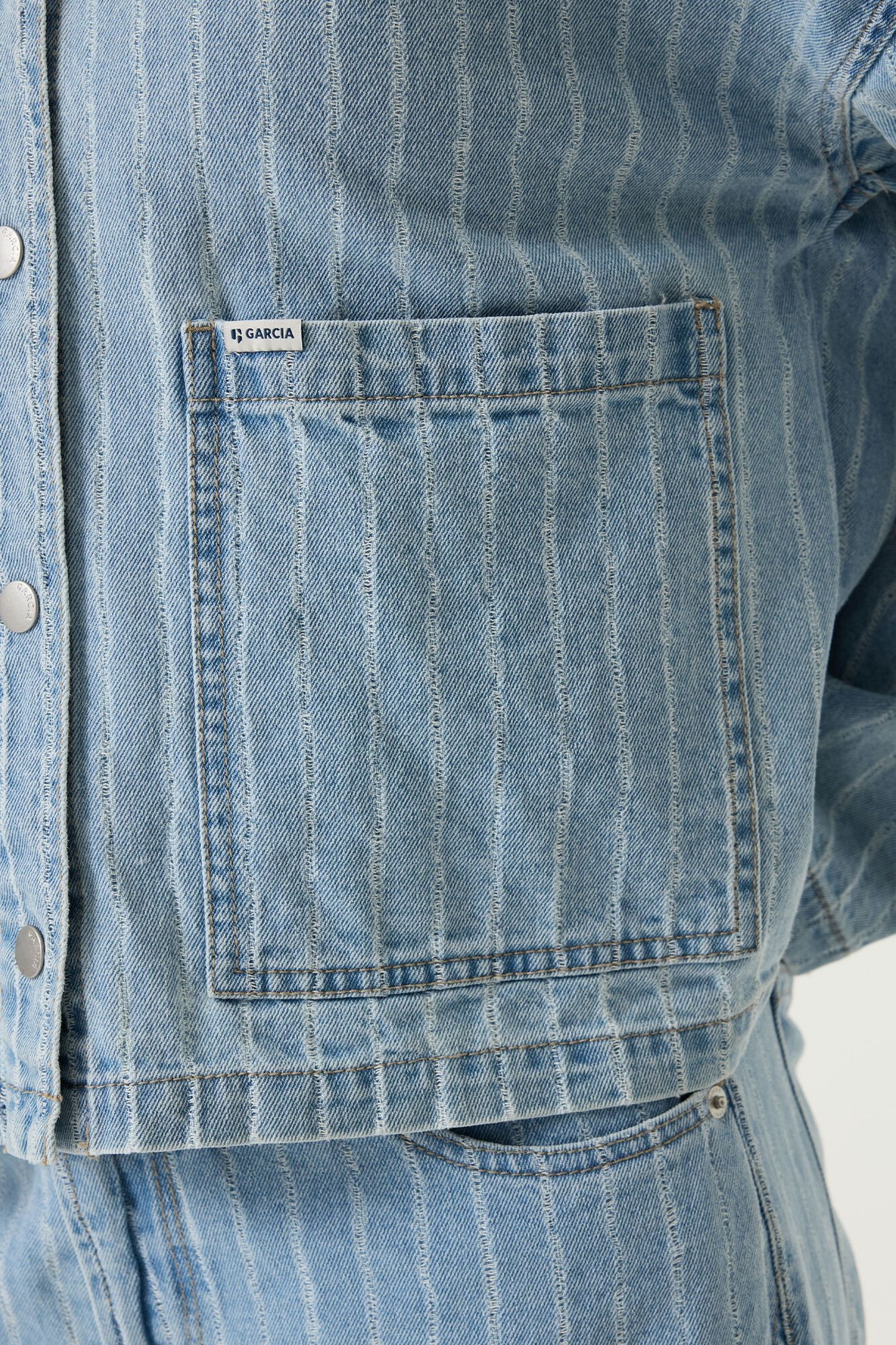 LADIES JACKET DENIM BLUE 5