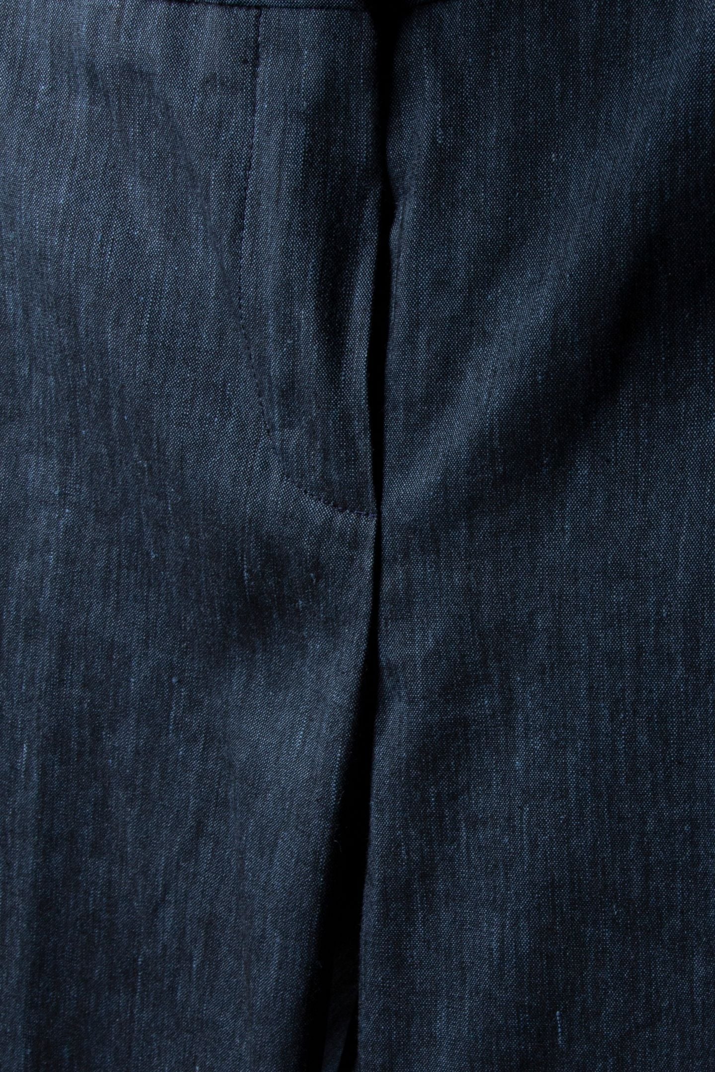 FRONT TROUSERS LINEN BLUE 5