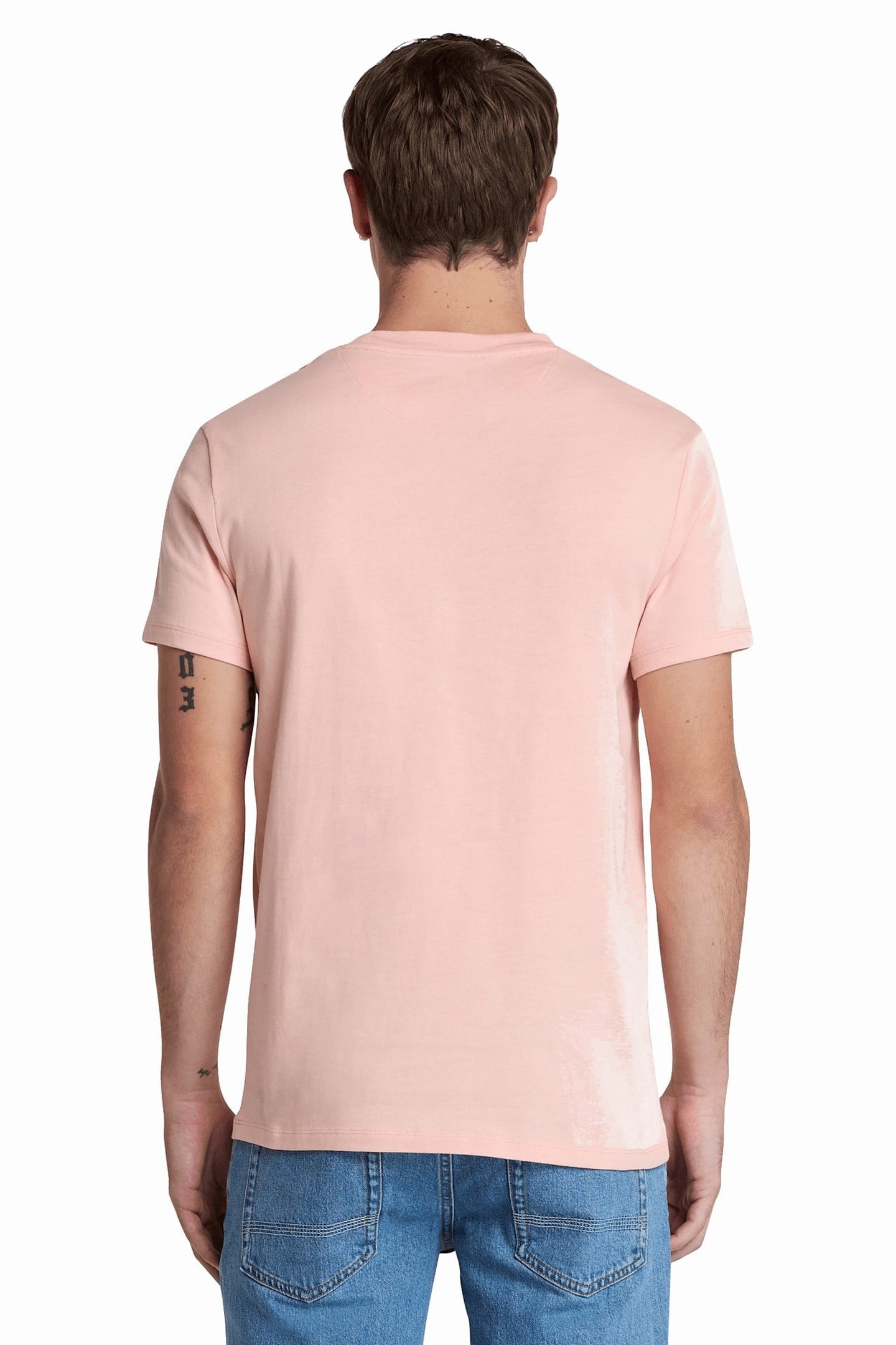 DUNSTAN RIVER SHORT SLEEVE TEE TROPICAL PEACH 2