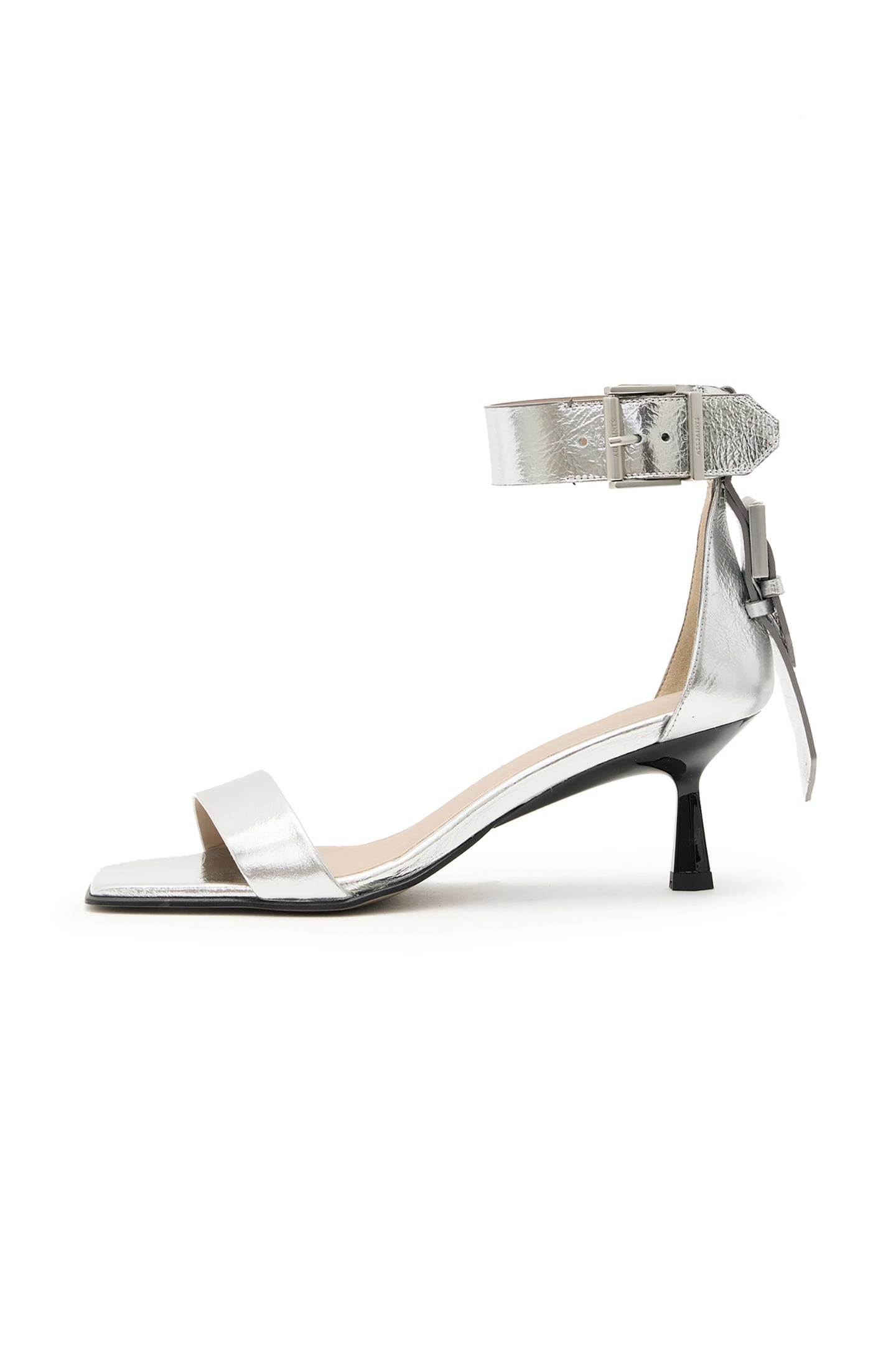 NOIR LOW SANDAL SILVER 1