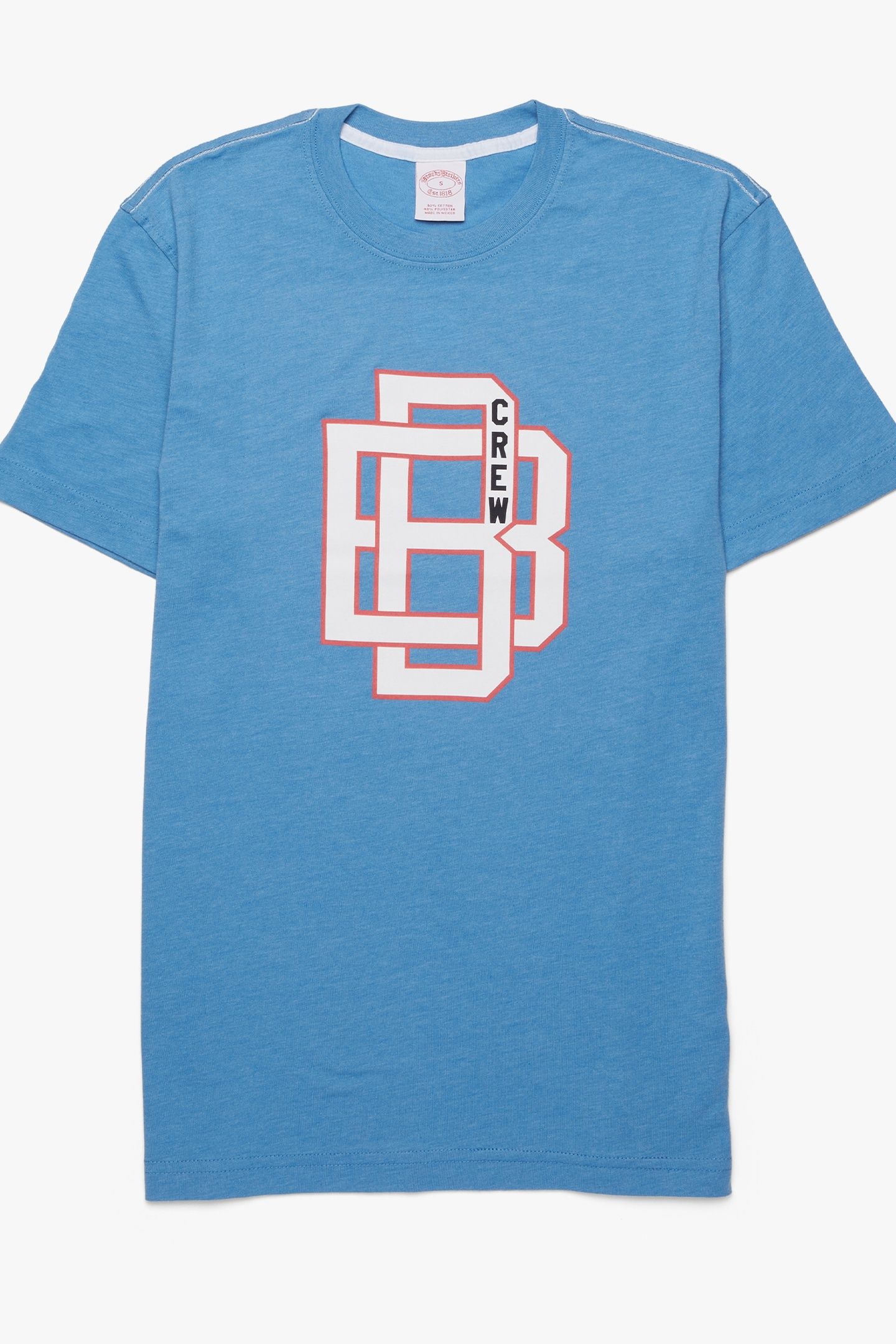 BROOKS BROTHERS GRAPHIC T-SHIRT OPEN BLUE 4