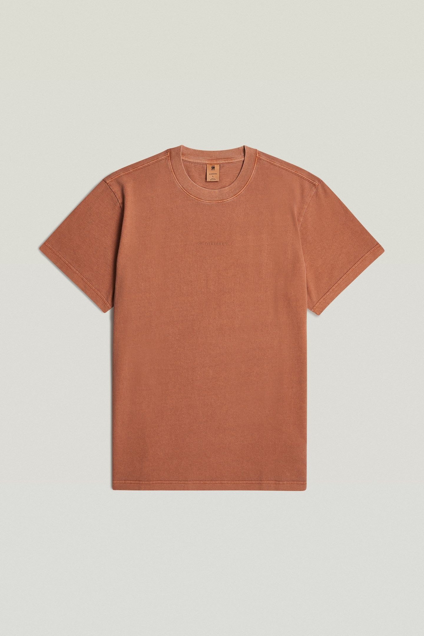 OVERDYED CENTER CHEST LOOSE R T RED 6