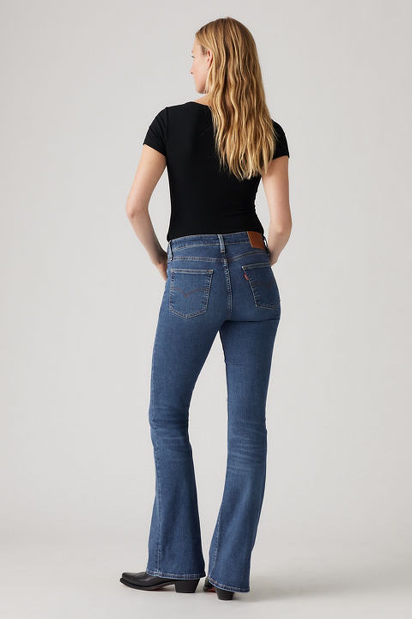 726 HIGH RISE FLARE JEANS 2