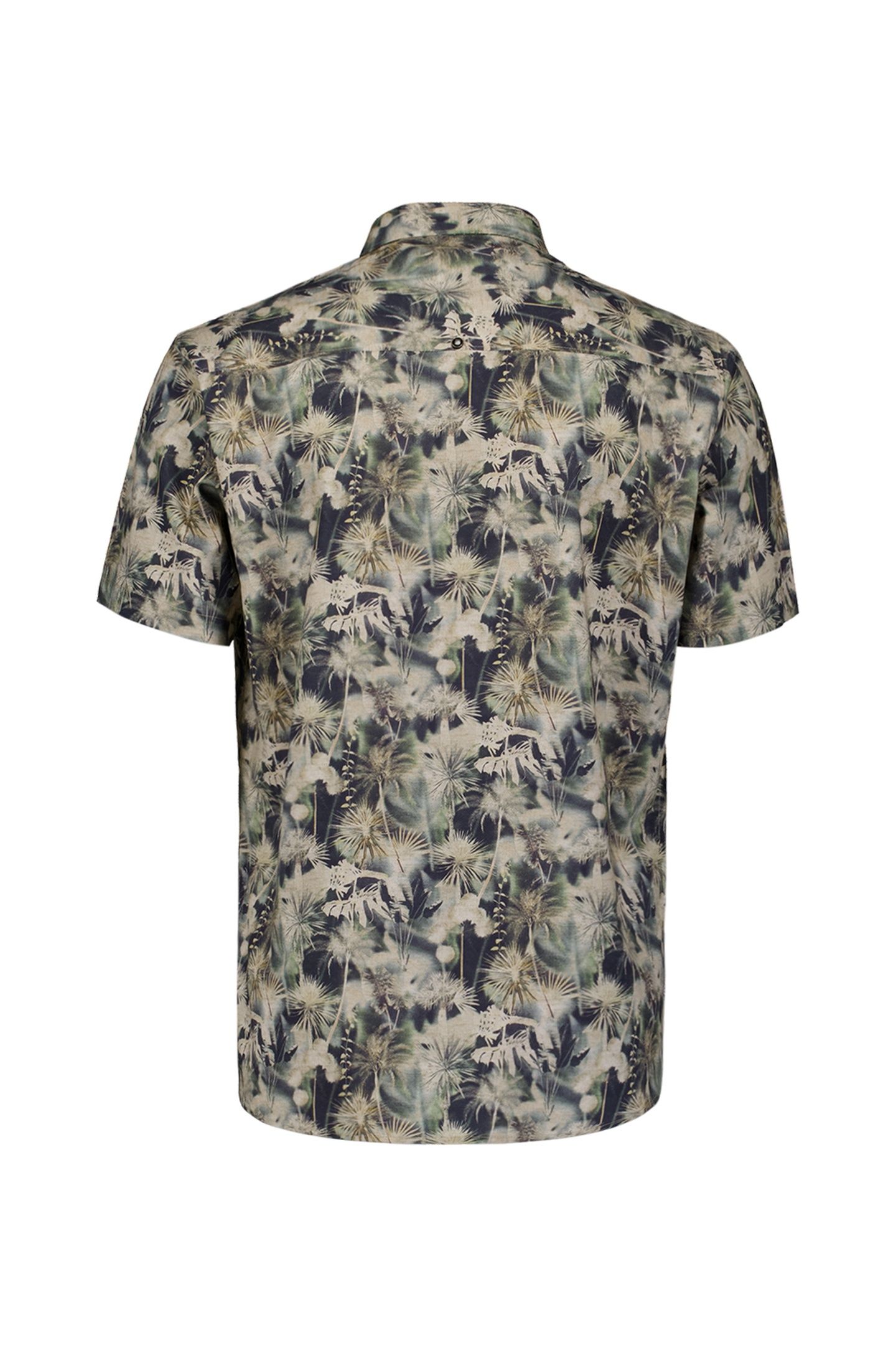 SHIRT SHORT SLEEVE ALLOVER PRINTED MINT 2