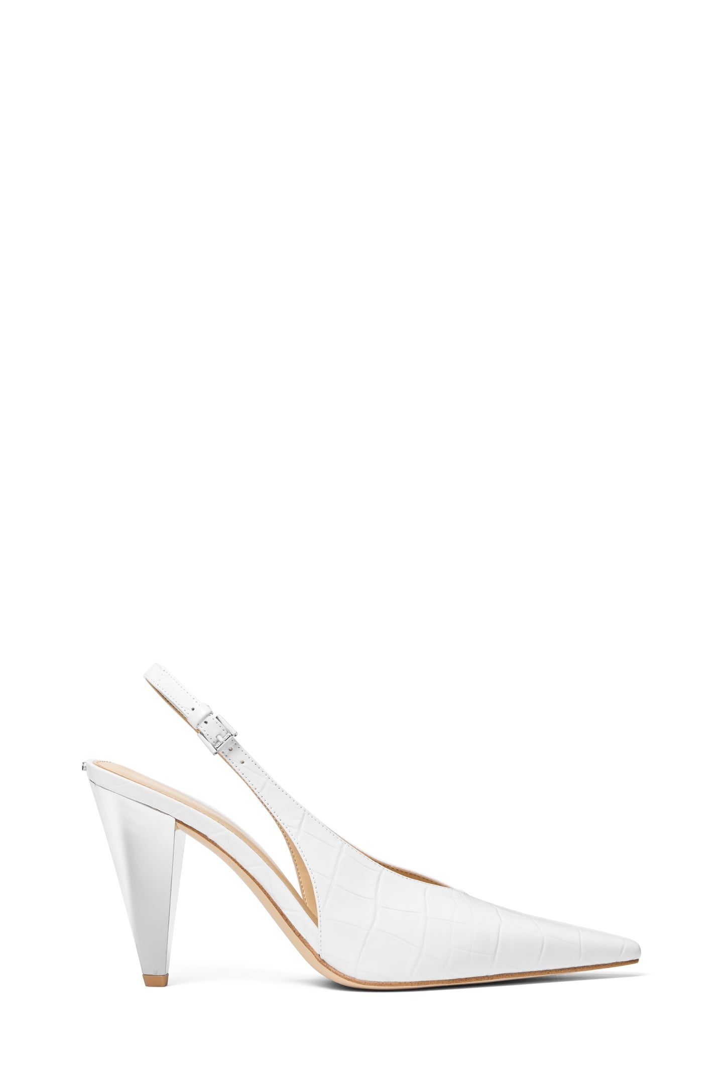 ELECTRA SLING PUMP OPTIC WHITE 1