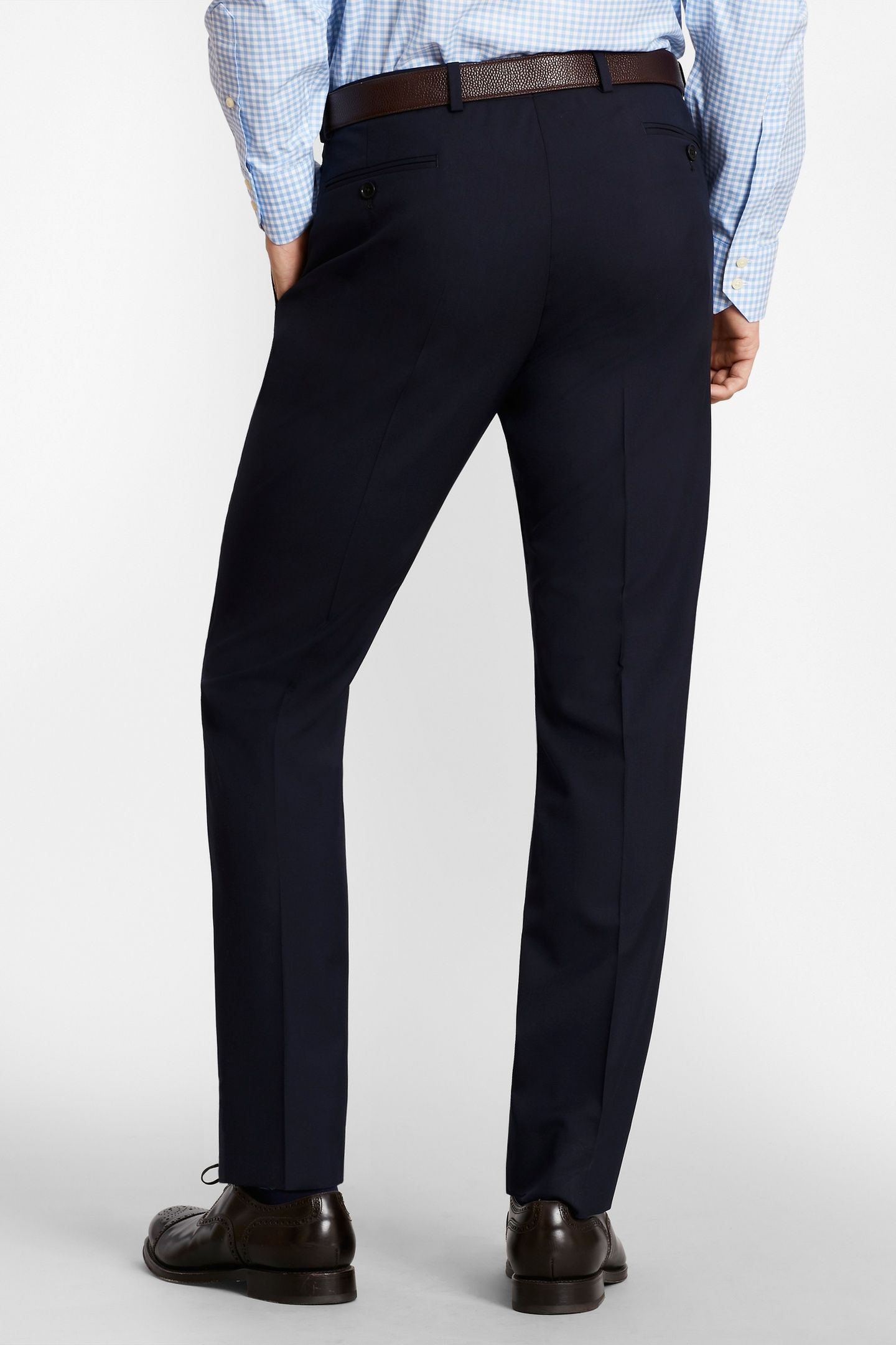 SLIM FIT PANTS NAVY 2