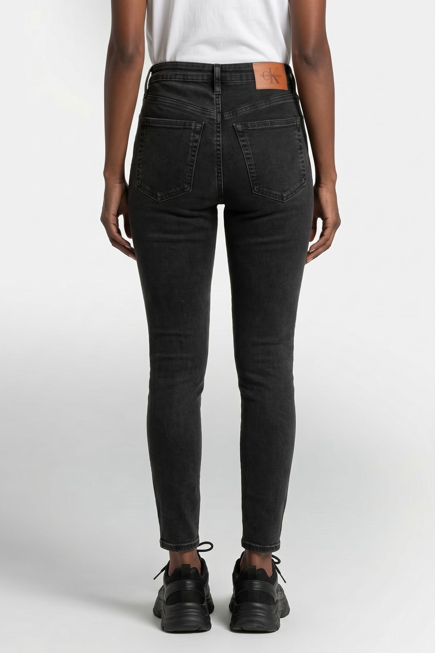 HIGH RISE SKINNY JEANS CK ESSENTIAL BLACK 2