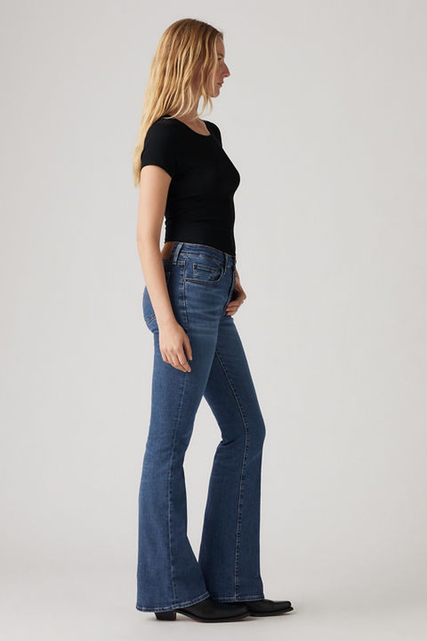 726 HIGH RISE FLARE JEANS 3