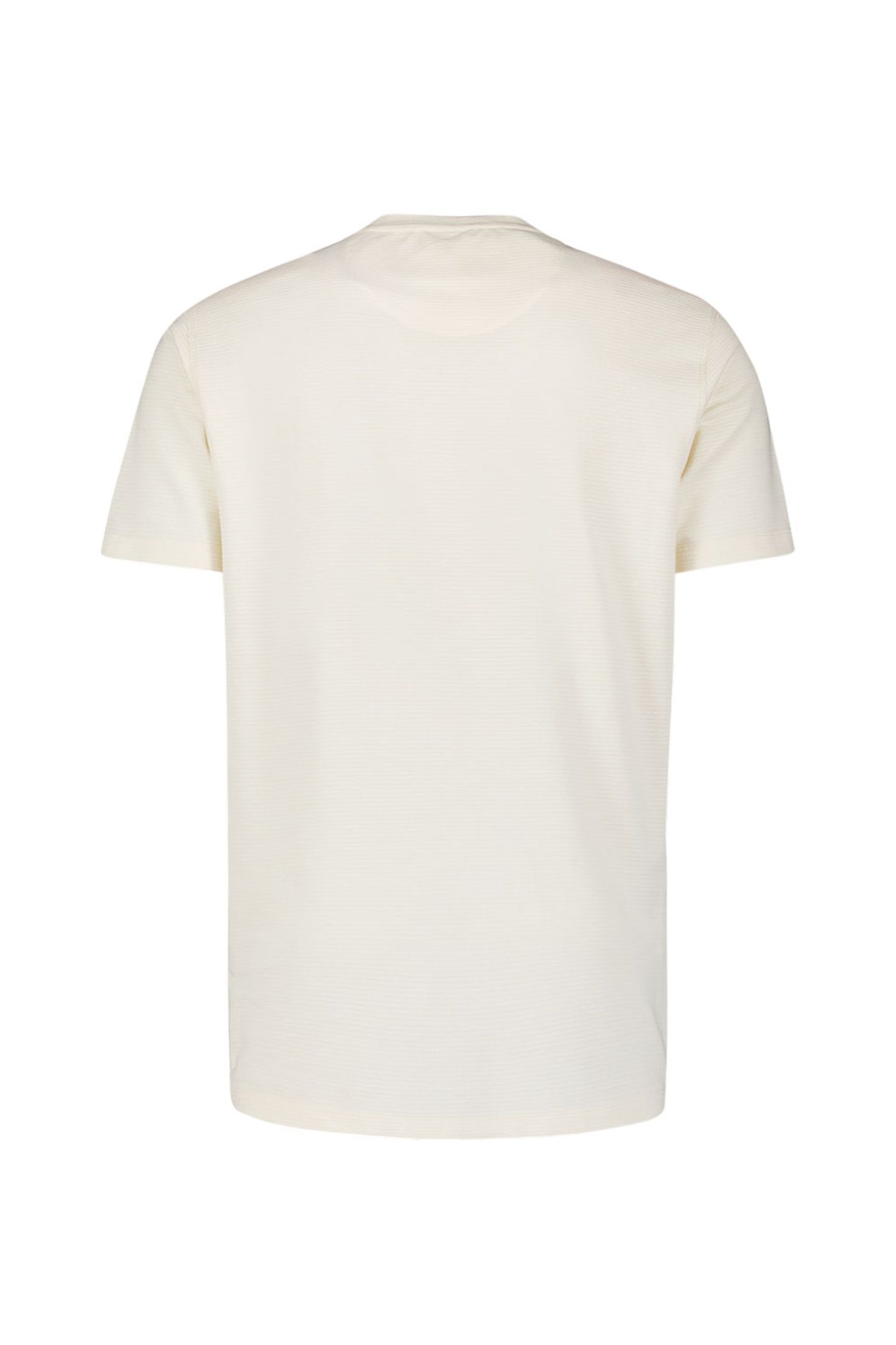 T-SHIRT CREWNECK SOLID RELIEF KNIT OFFWHITE 5