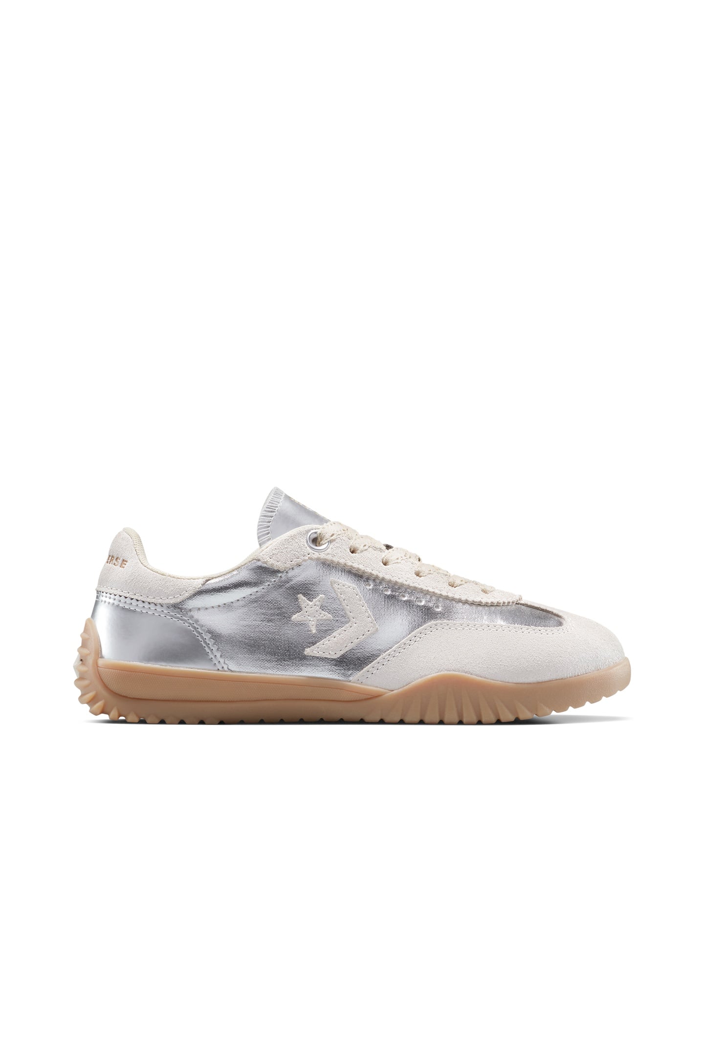 UNISEX RUN STAR TRAINER OX DULL SILVER 1