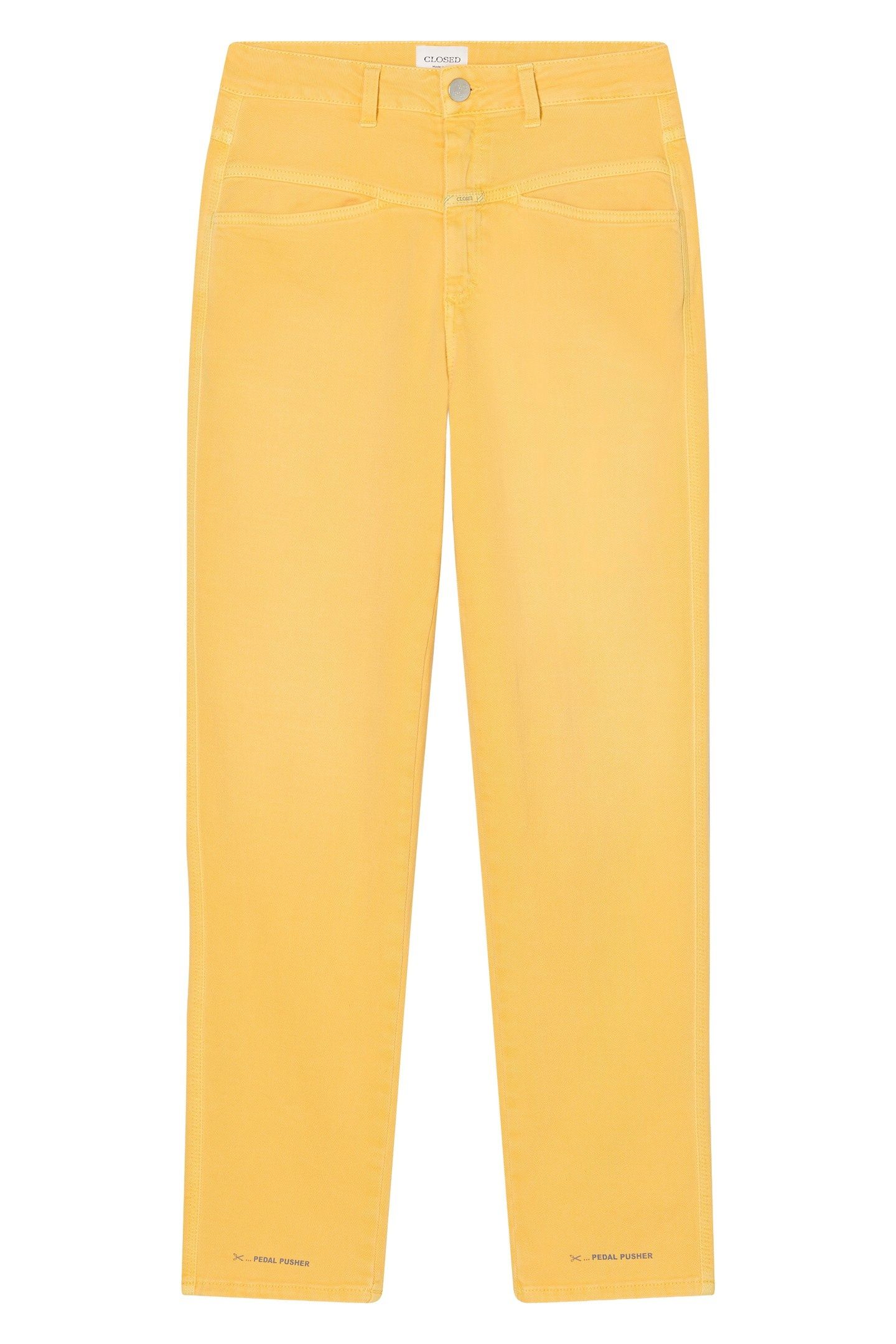 PEDAL PUSHER MANGO YELLOW 4