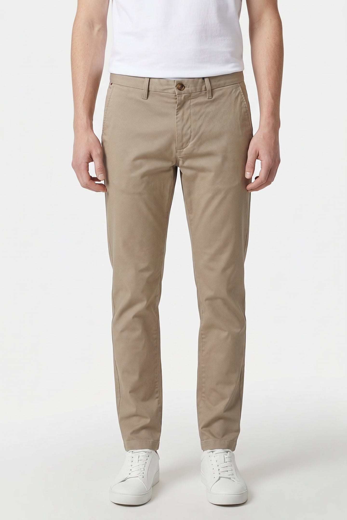 DENTON PRINTED CHINO BATIQUE KHAKI 1