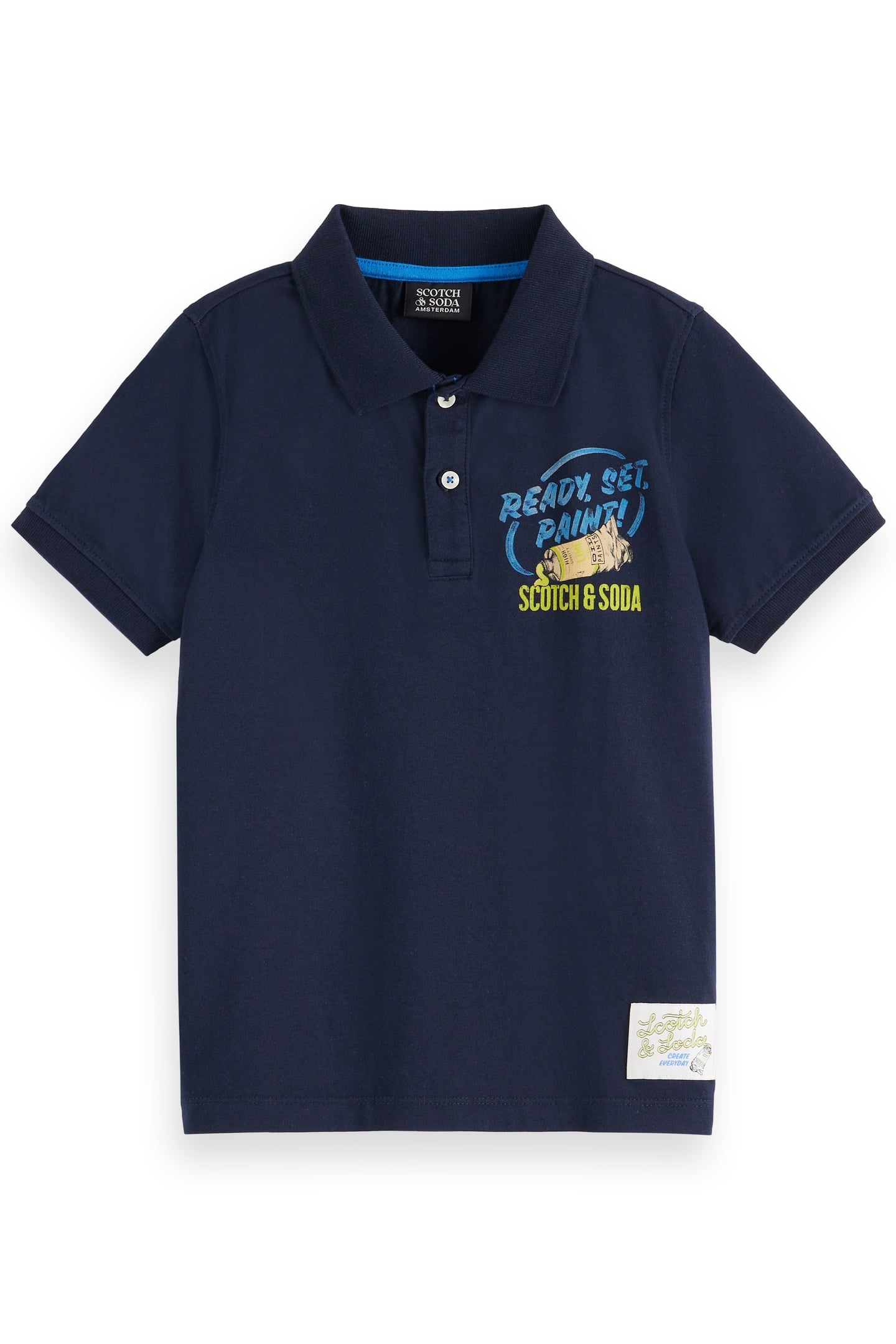 BOY JERSEY POLO WITH ARTWORK SKY CAPTAIN 1