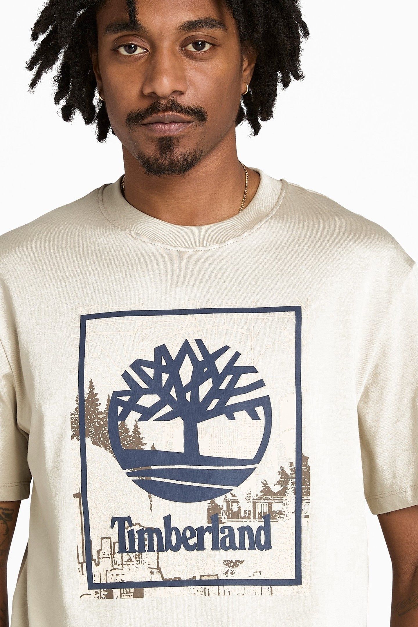 FRONT SEASONAL STACK LOGO GRAPHIC TEE ISLAND FOSSIL 5