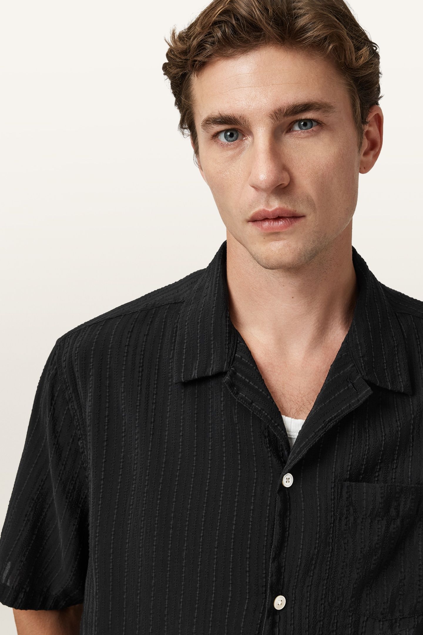PERRY SS SHIRT BLACK 6