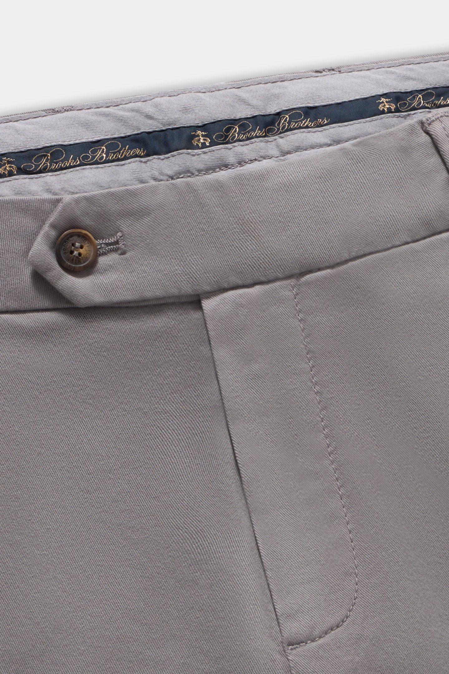 SLIM FIT COTTON CHINOS GREY 6