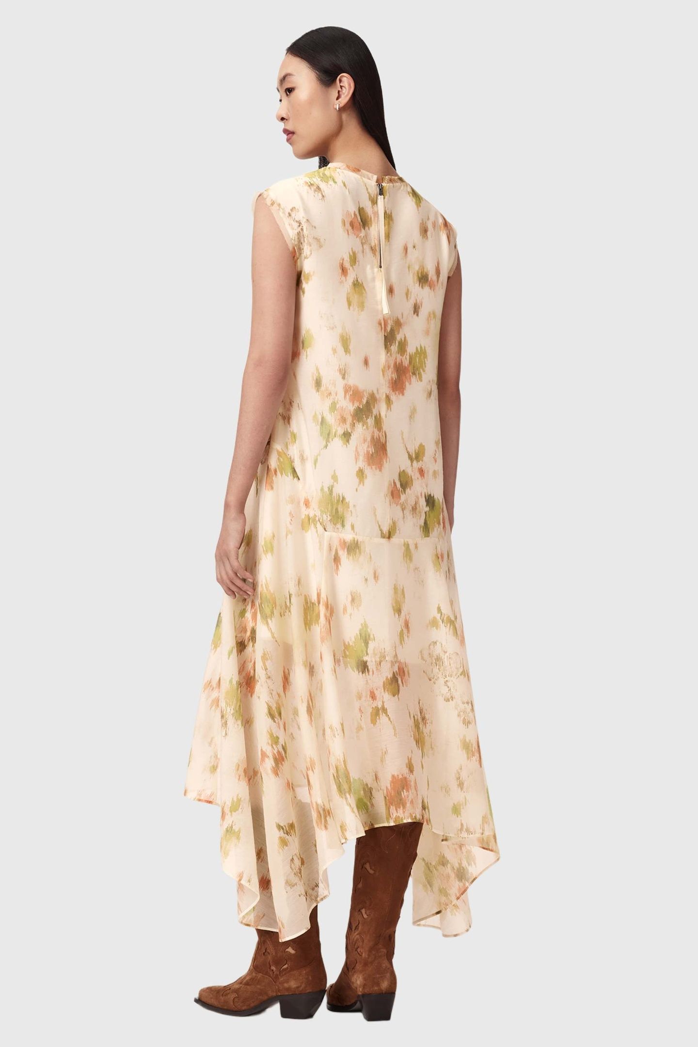 TANNER DRESS WILDFLOWER WHITE 3