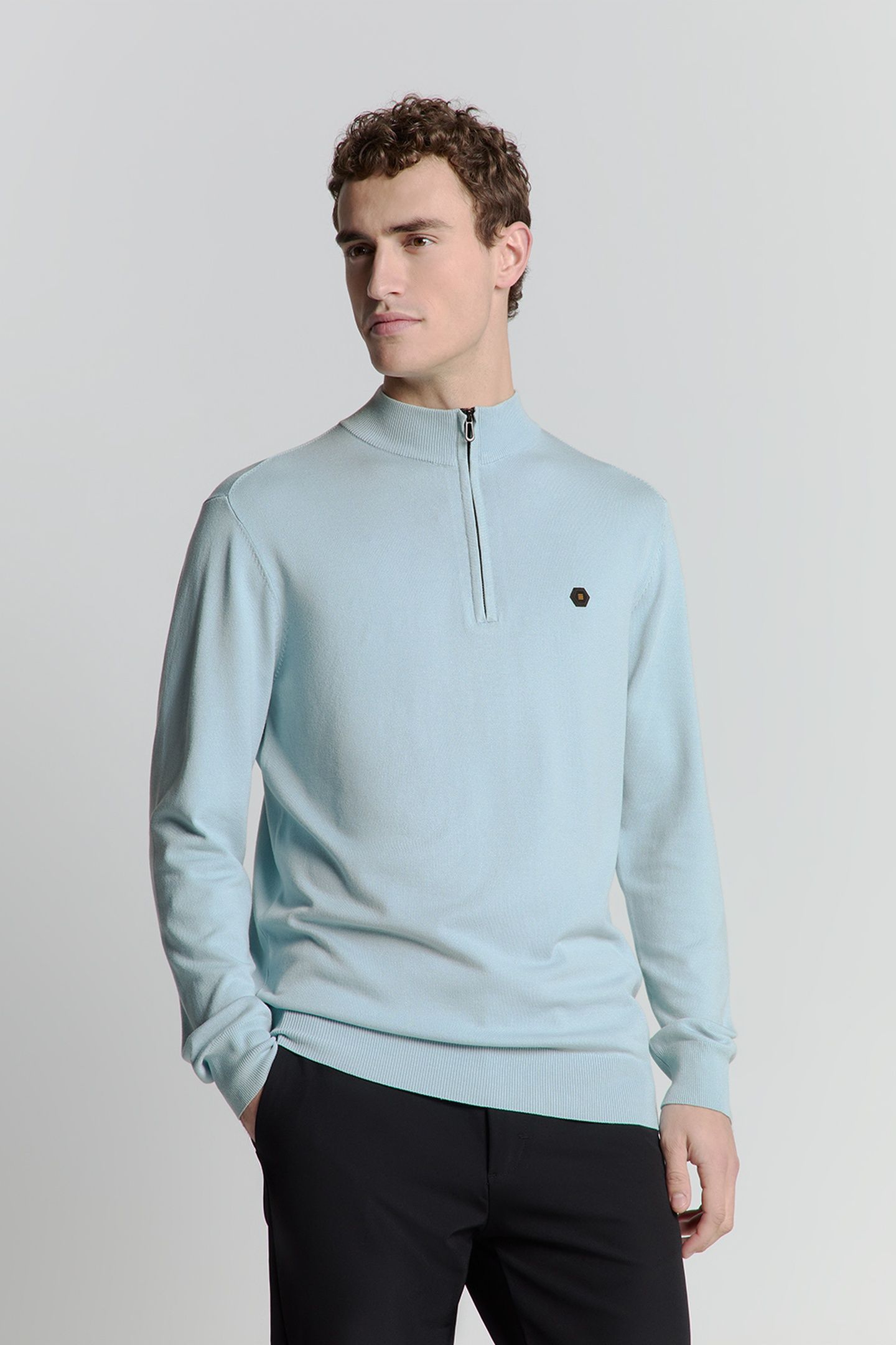 PULLOVER HALF ZIP ICE 3