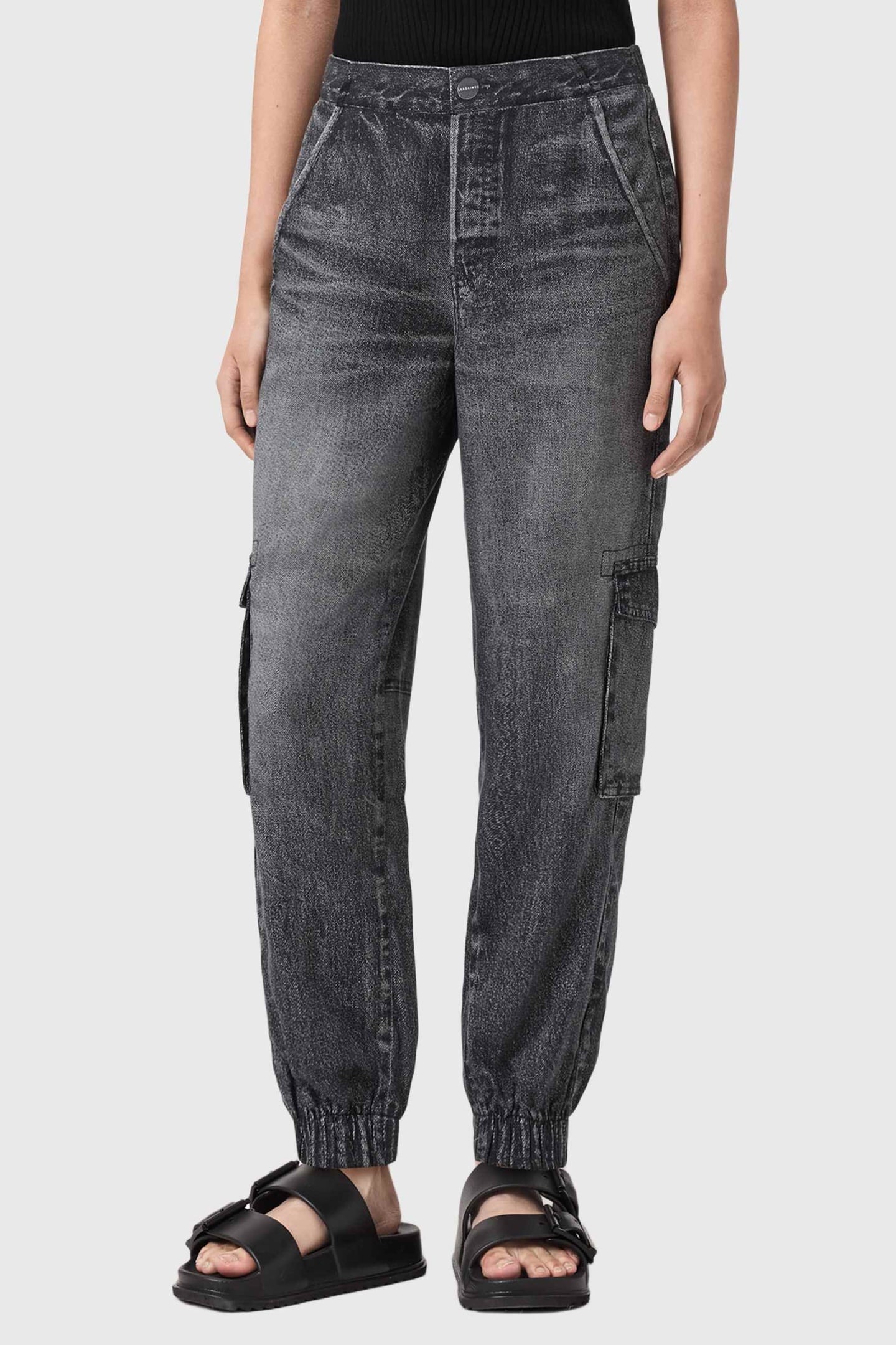 SELMA TROUSER ILLUSION BLACK 1