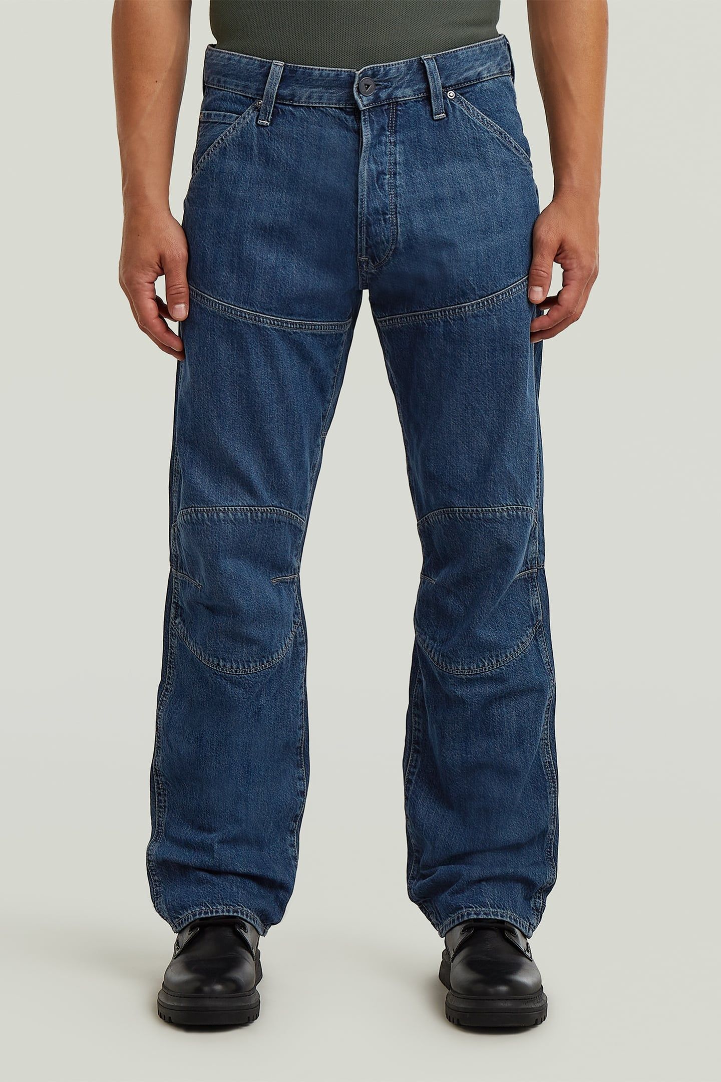 5620 3D REGULAR JEANS DARK BLUE 1