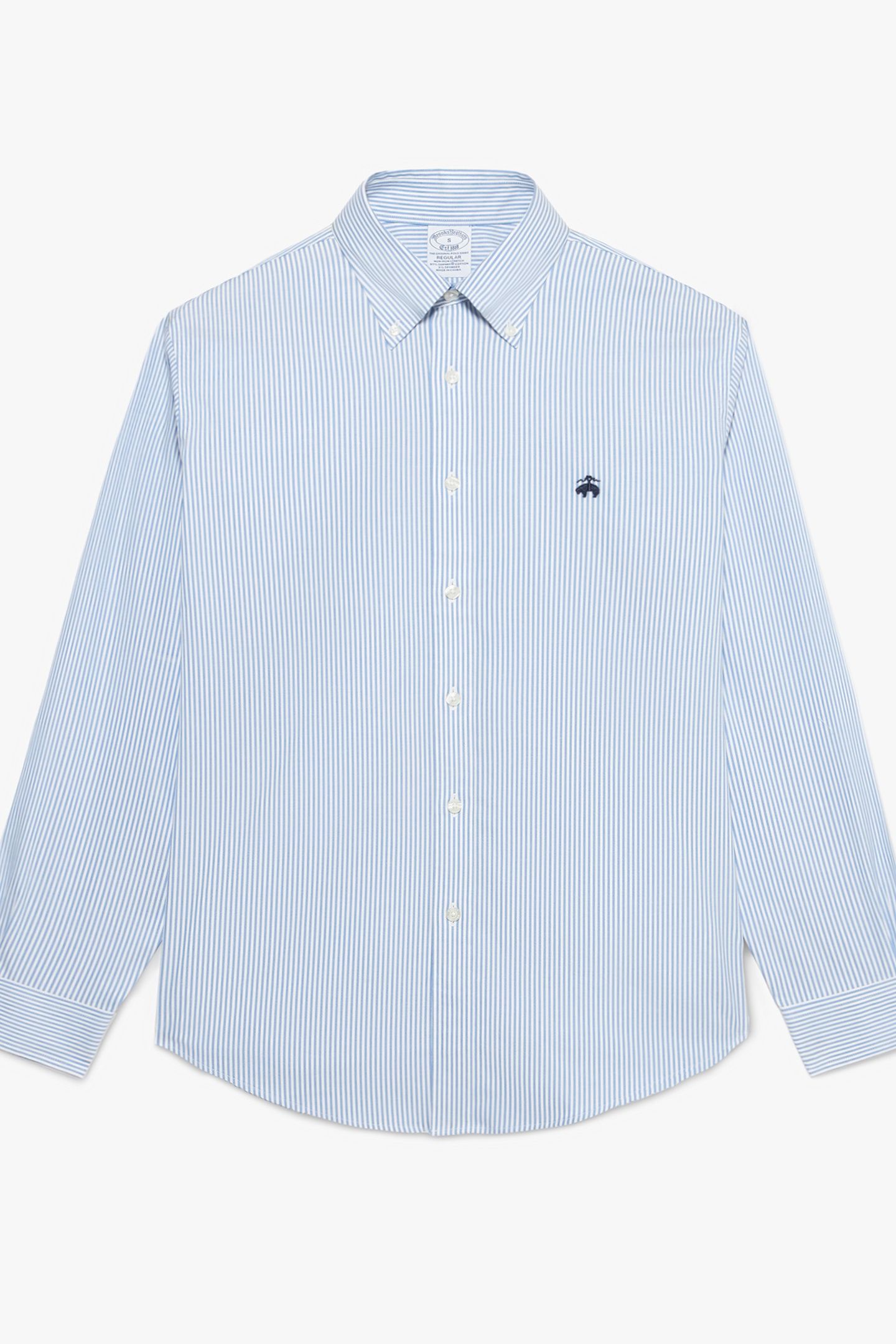REGULAR FIT NON-IRON STRETCH SUPIMA COTTON CASUAL SHIRT WITH 4