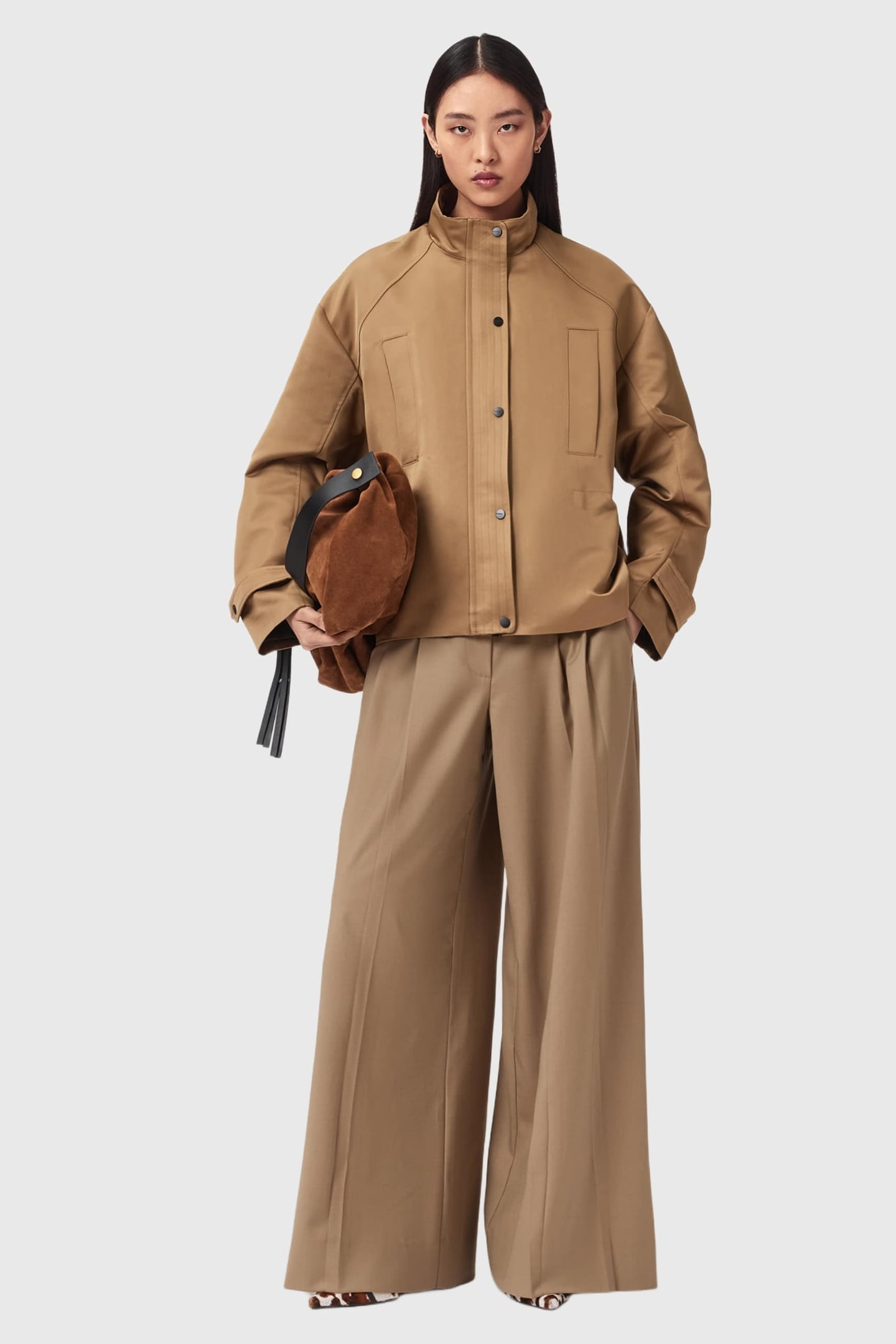 LUELLAH JACKET GREIGE BROWN 3