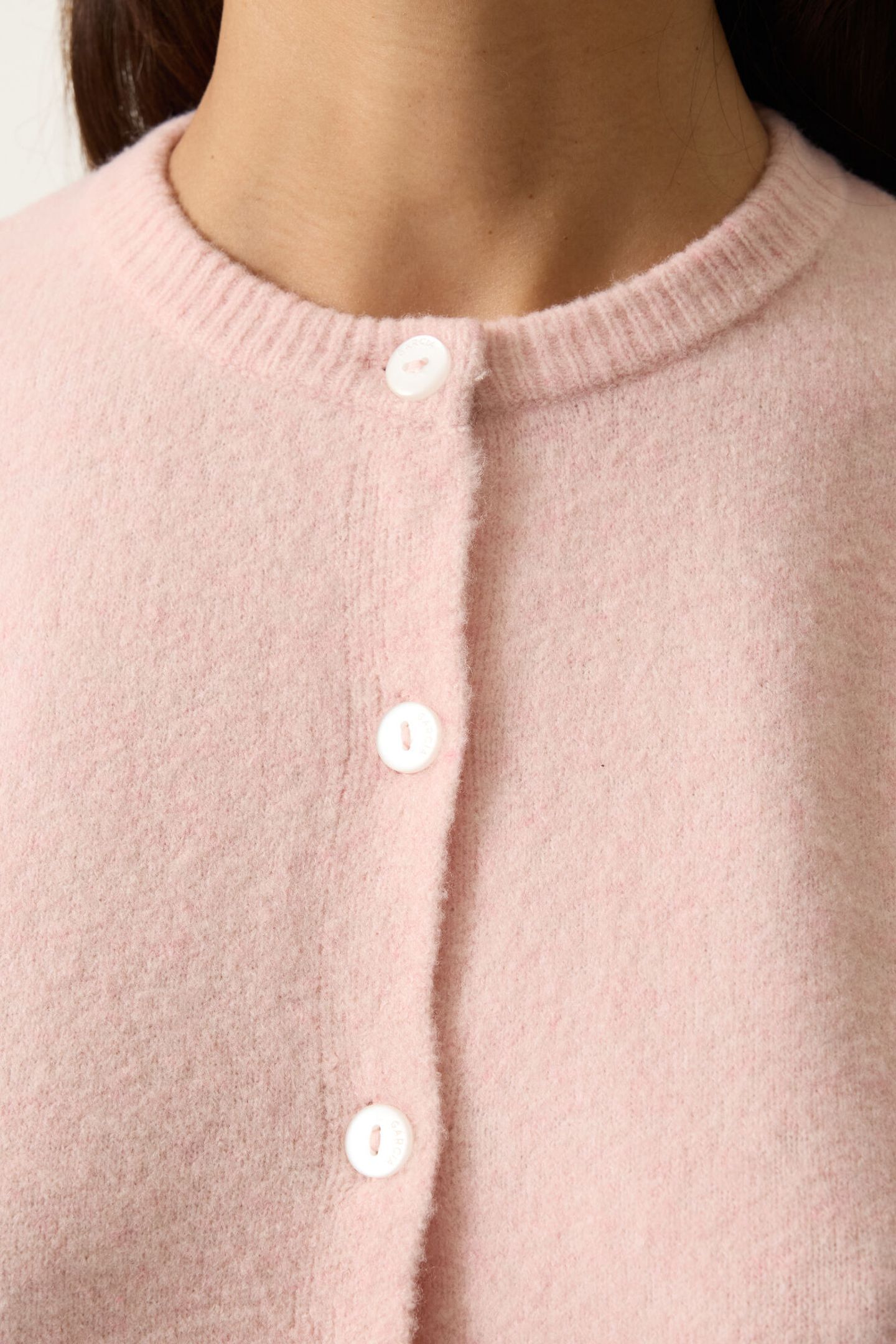 LADIES CARDIGAN DUSTY MELEE 5