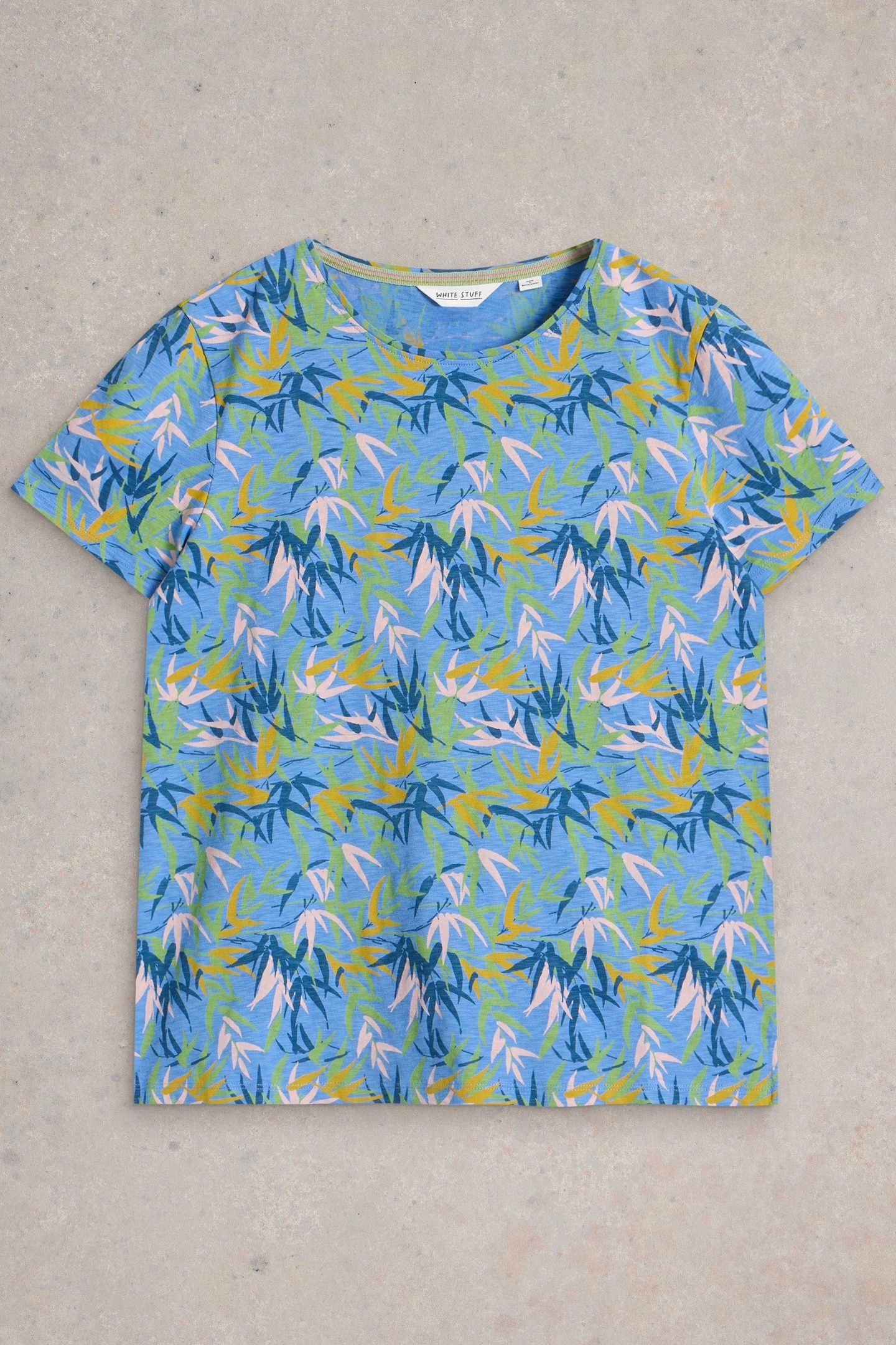 ABBIE TEE BLUE PRINT 5