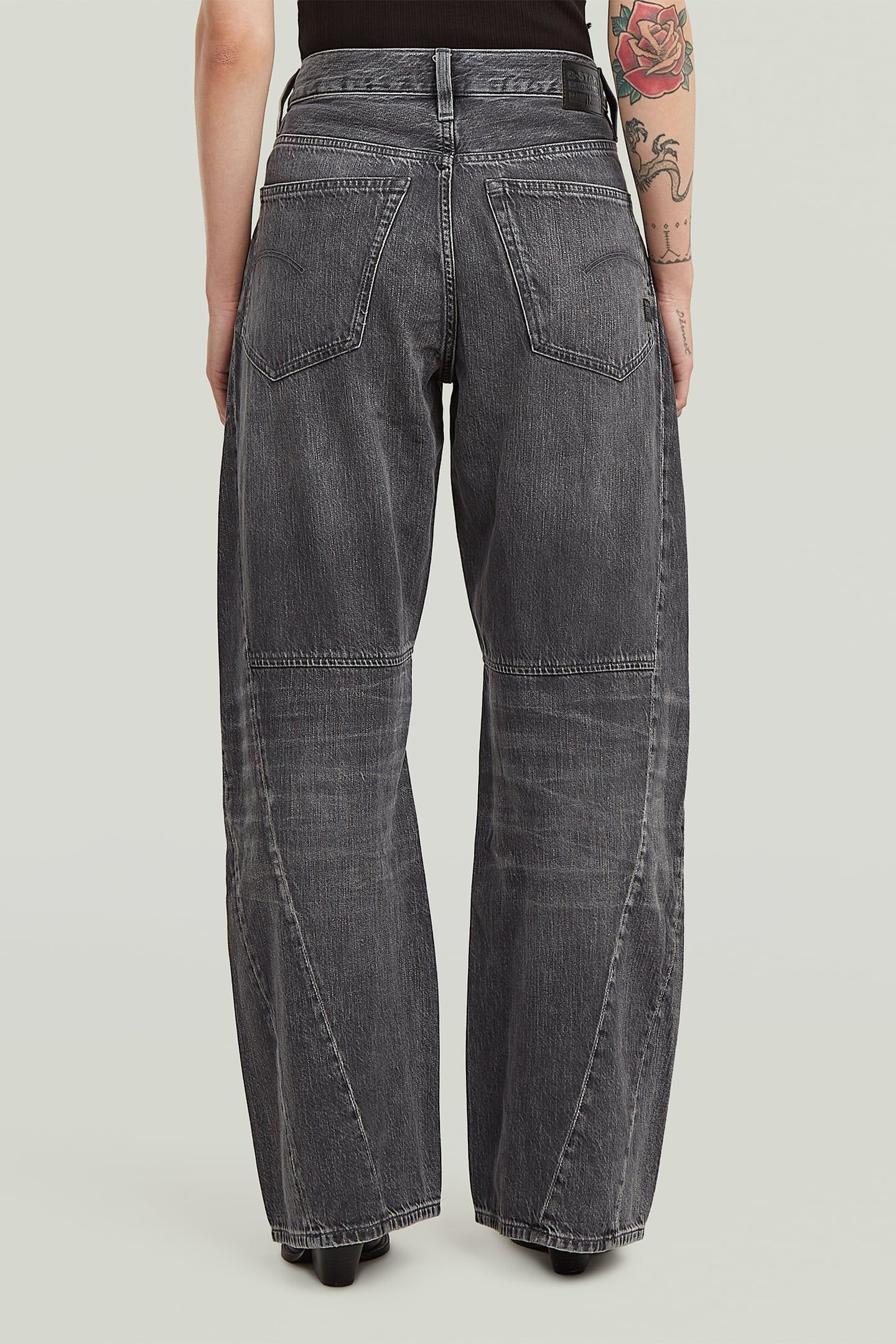 CONTOR 3D WIDE JEANS MEDIUM BLUE 2