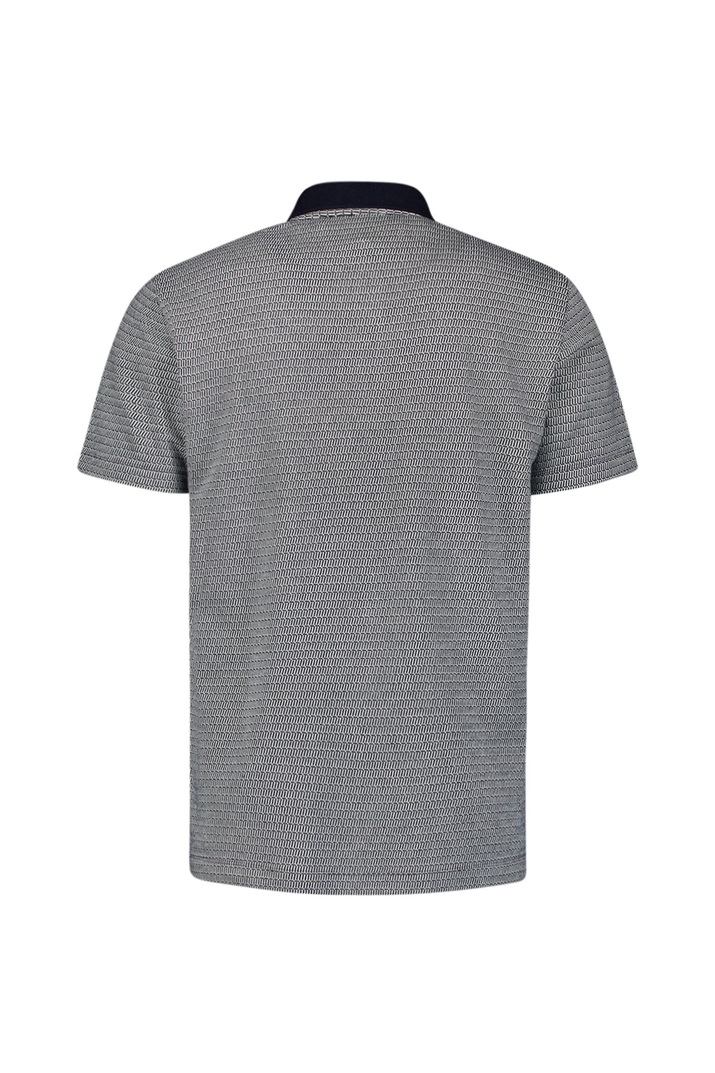 POLO 2 COLOURED JACQUARD DEEP BLUE 6