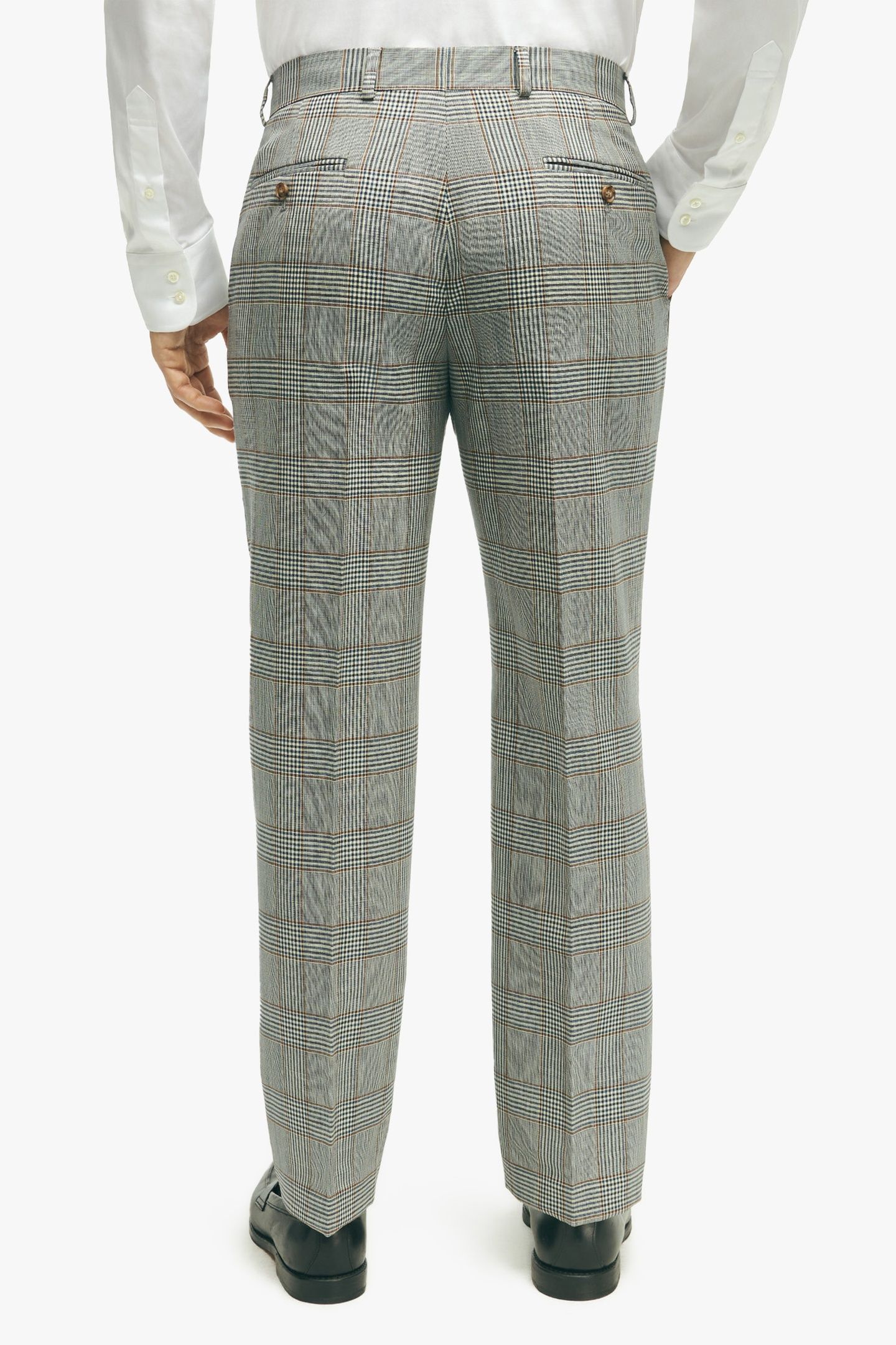 REGULAR FIT CHECKED PANTS MULTI 3