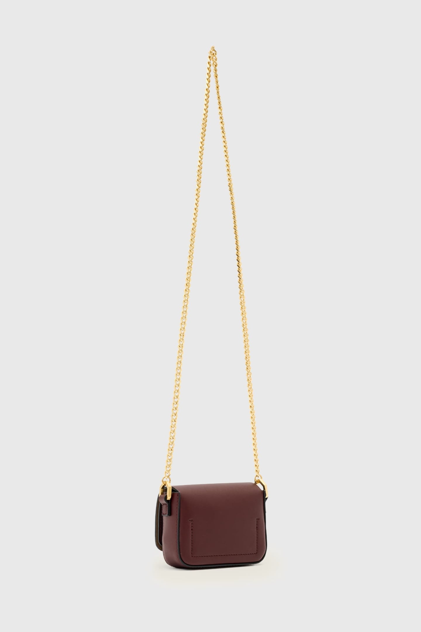 ETTA CHAIN CROSSBODY DARK RED 2
