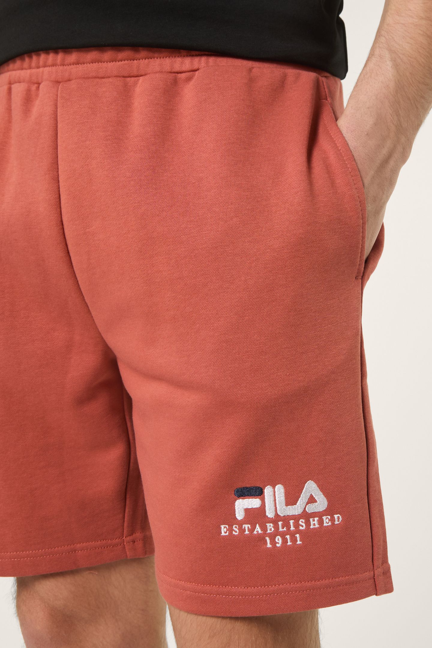 VALSERA REGULAR LOGO SWEAT SHORTS ETRUSCAN RED 6