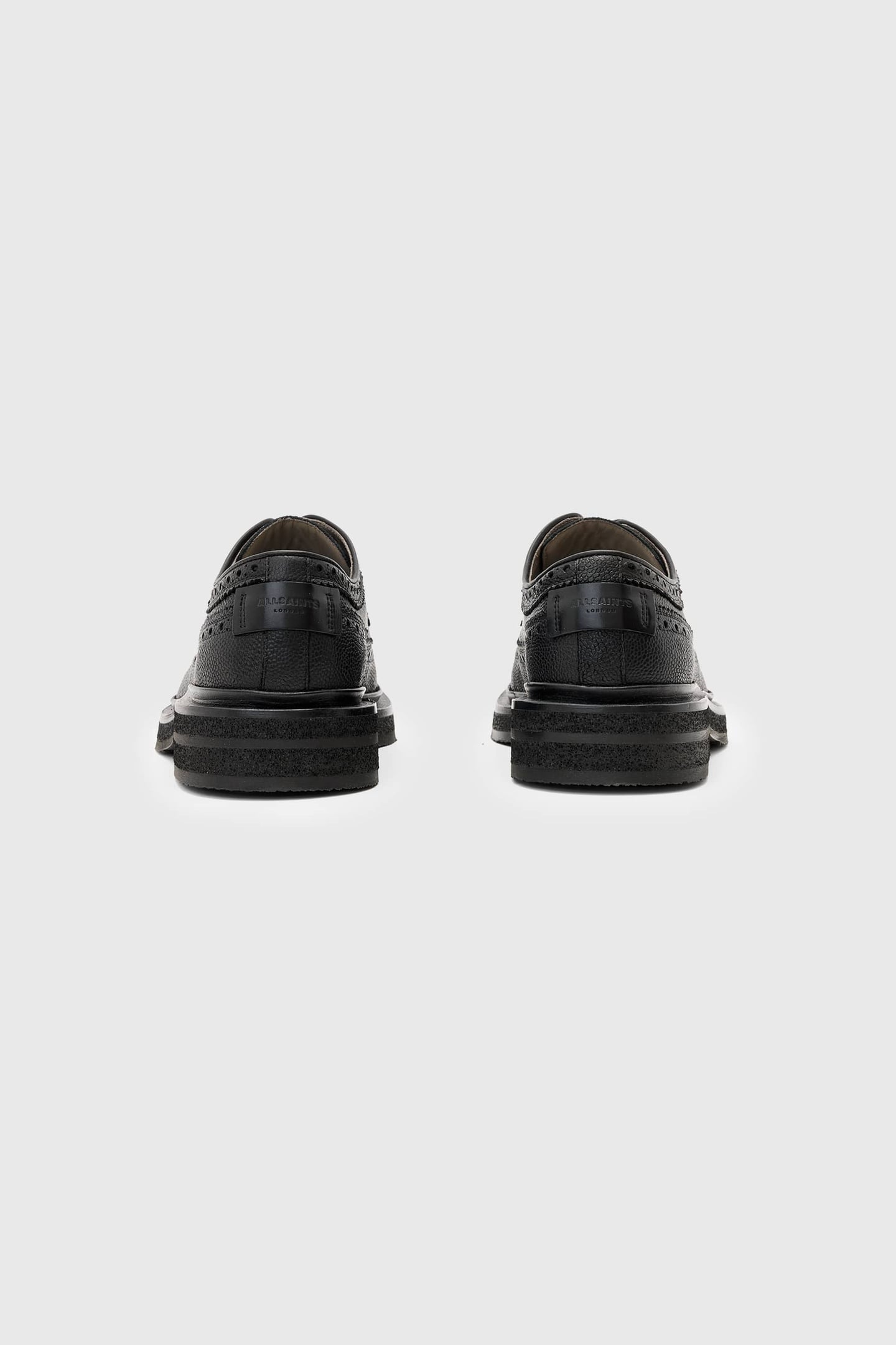 ESCHER BROGUE BLACK GRAIN 3