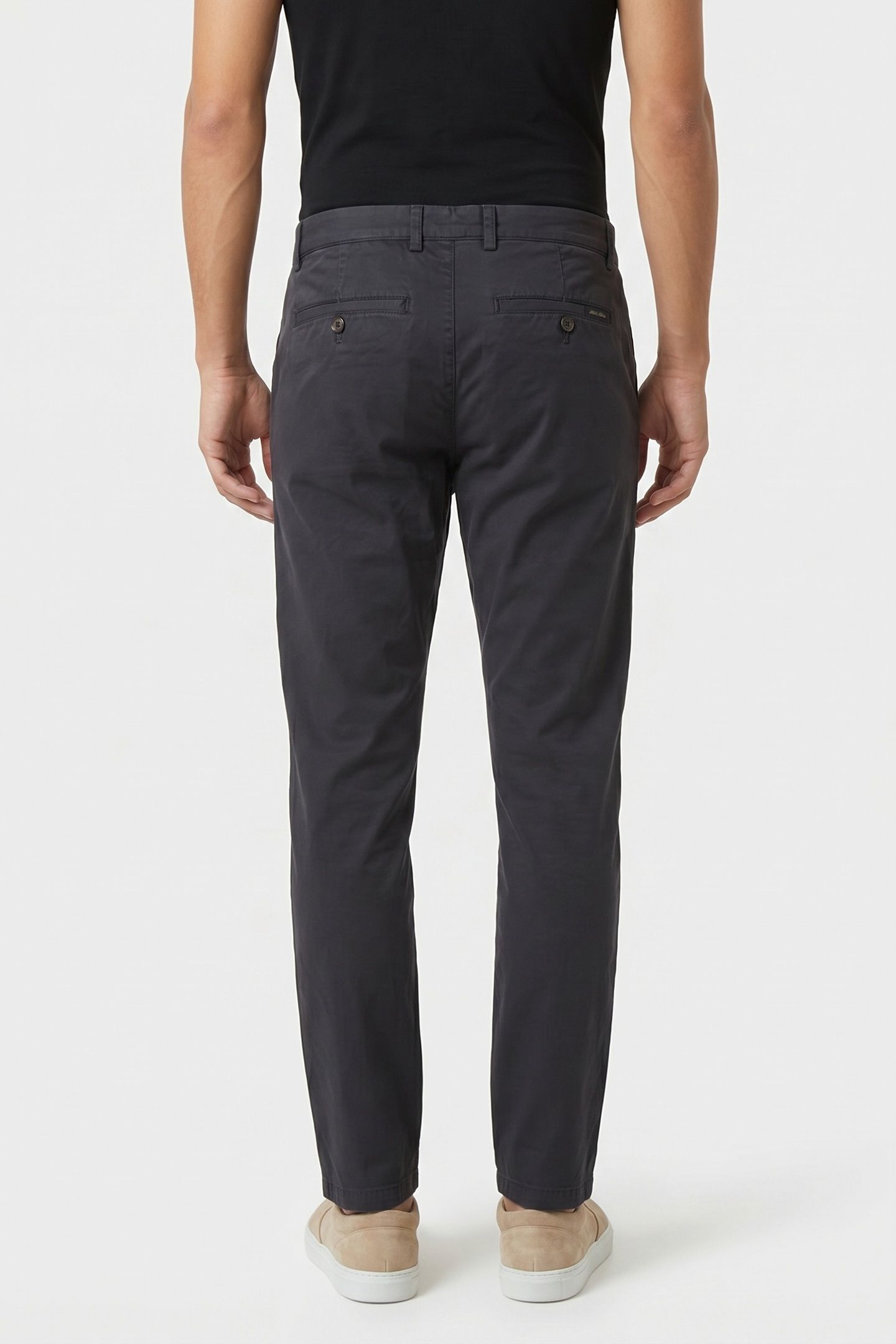 SLACK PANTS COTTON BLUE 2