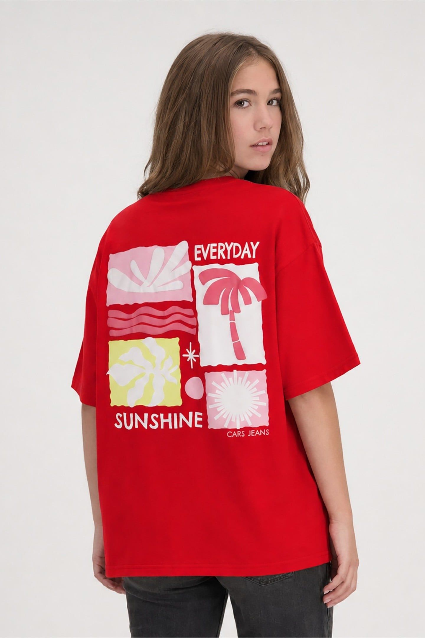 GIRLS JUNIE TS RED 1