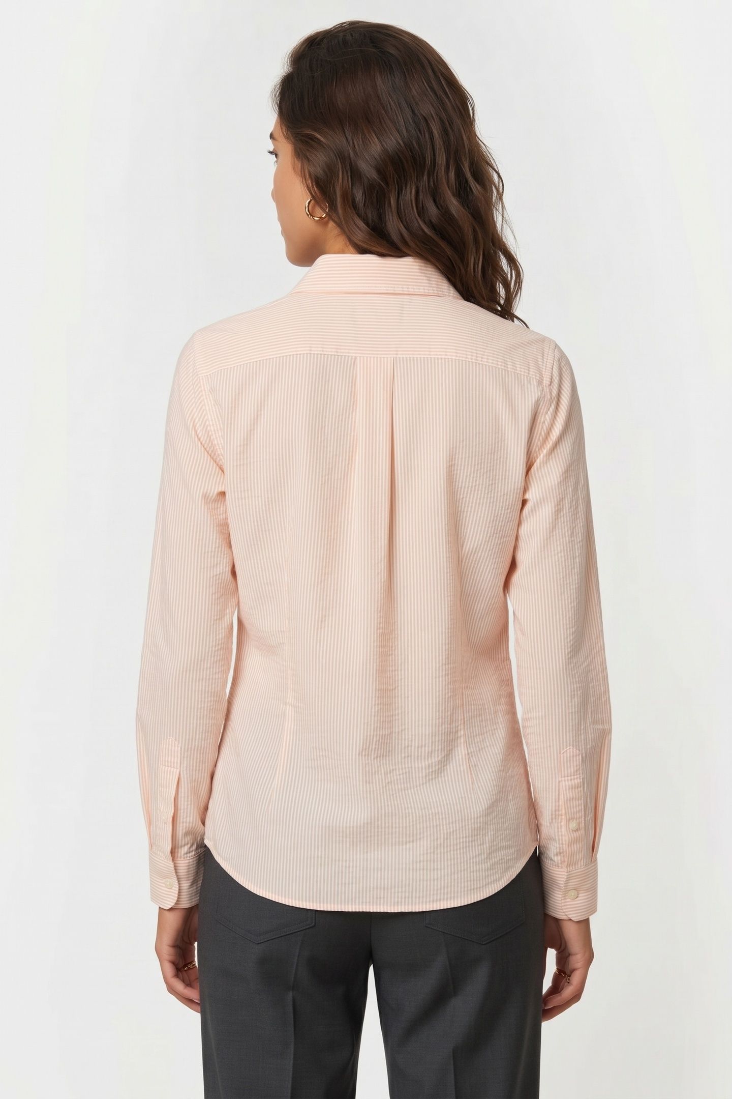 COTTON SEERSUCKER LOGO SHIRT YELLOW 2