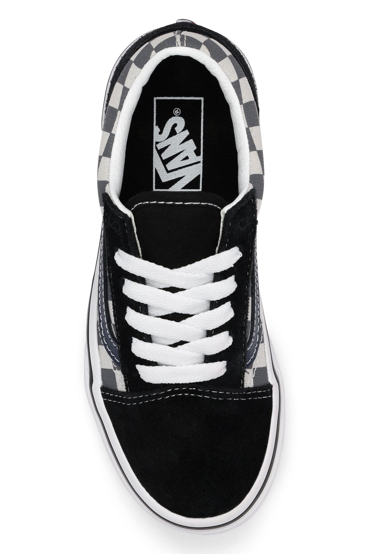 YOUTH UNISEX OLD SKOOL TONAL CHECK BLUE 6
