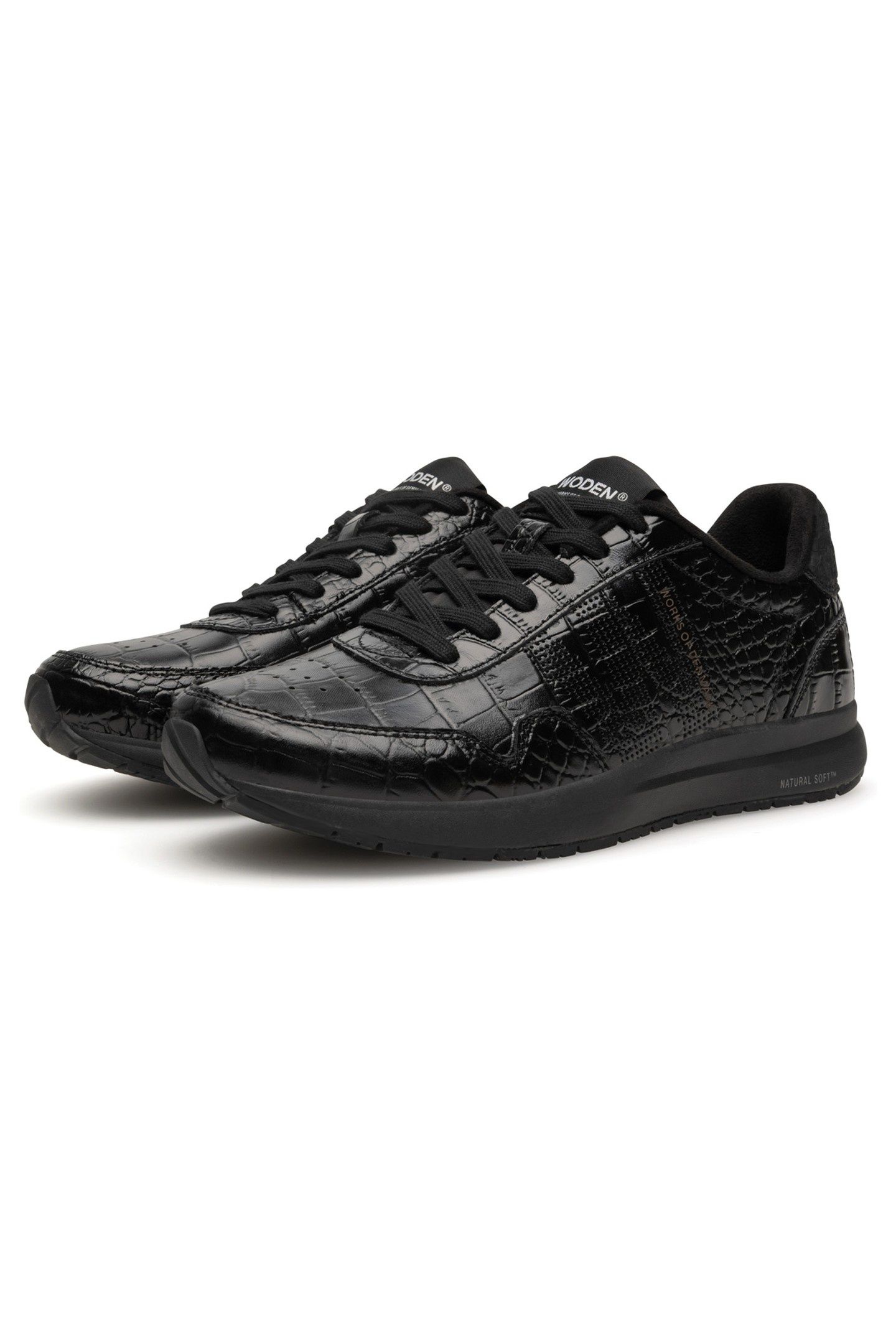 NORA NATURAL SOFT CROCO BLACK 3