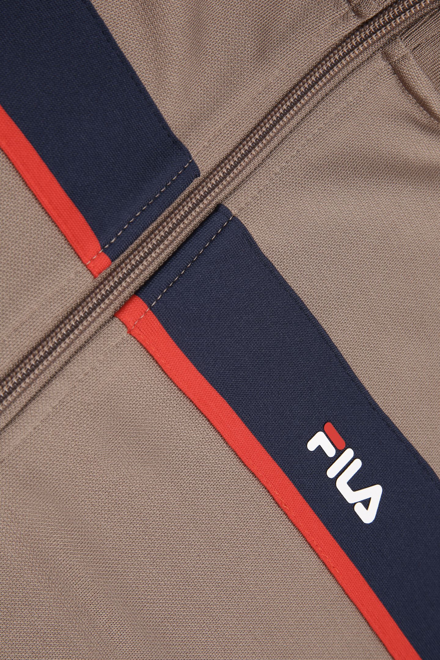 SAGANO REGULAR TAPED TRACK JACKET TAUPE GRAY 7