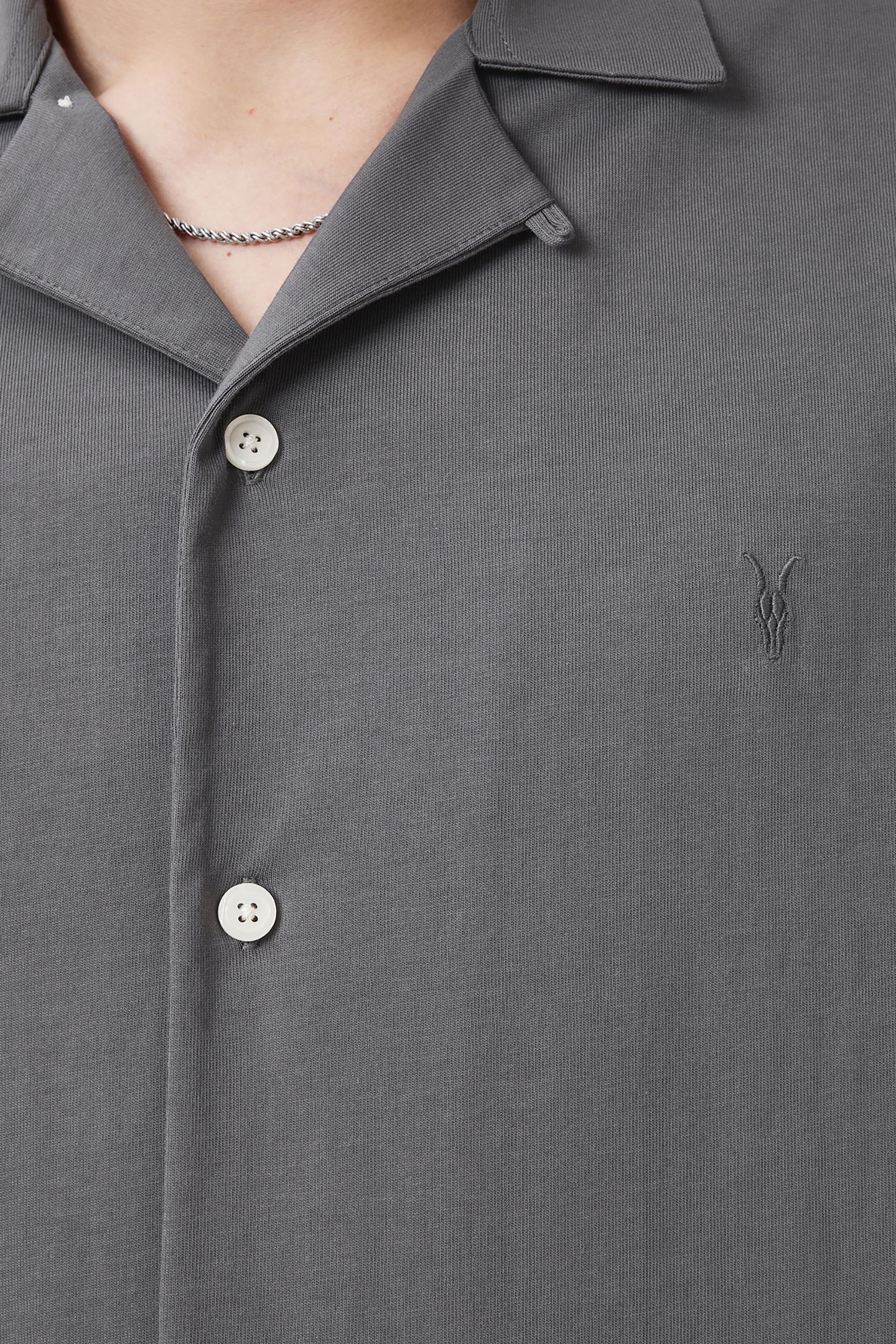 HUDSON SS SHIRT IRON GREY 6