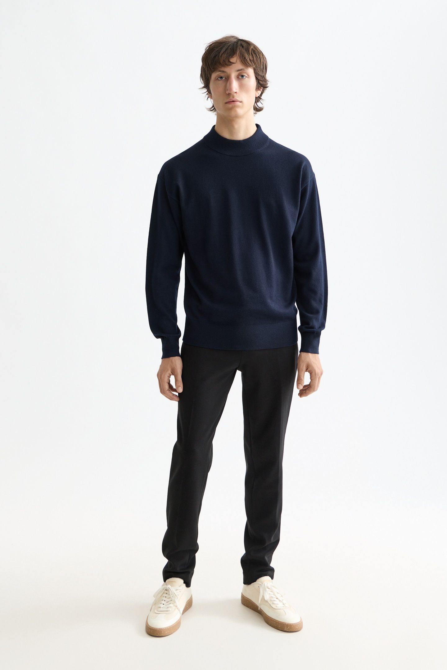 CORE - DROPPED SHOULDER MOCK NECK PULLOVER NIGHT 1