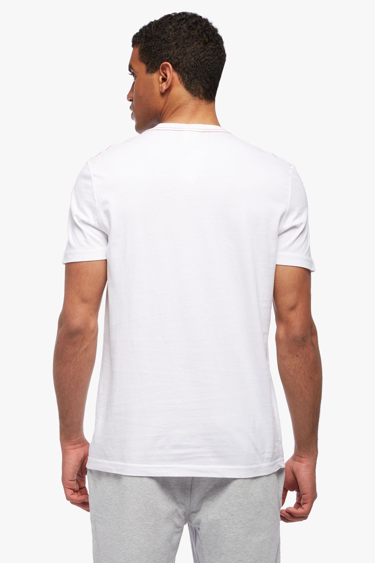 BROOKS BROTHERS GRAPHIC T-SHIRT OPEN WHITE 3
